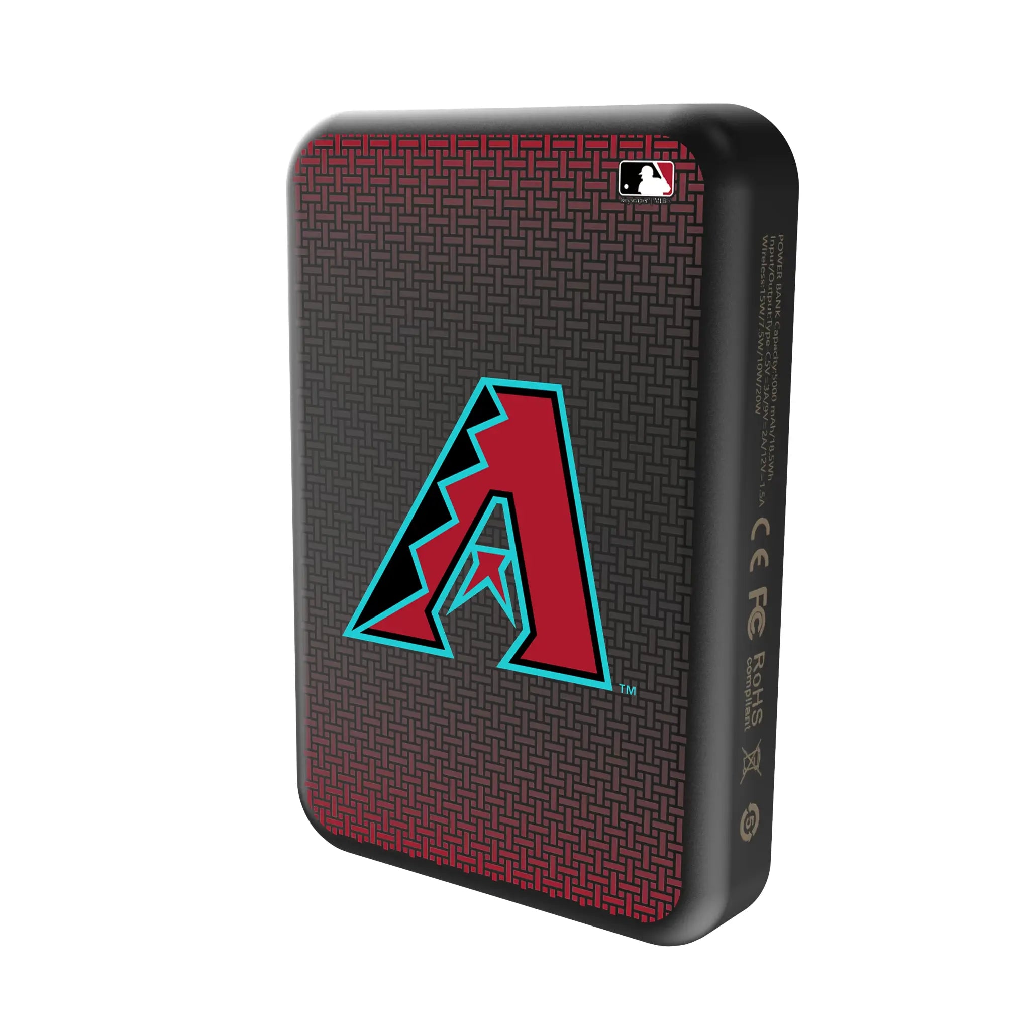 Arizona Diamondbacks Linen Wireless Mag Power Bank