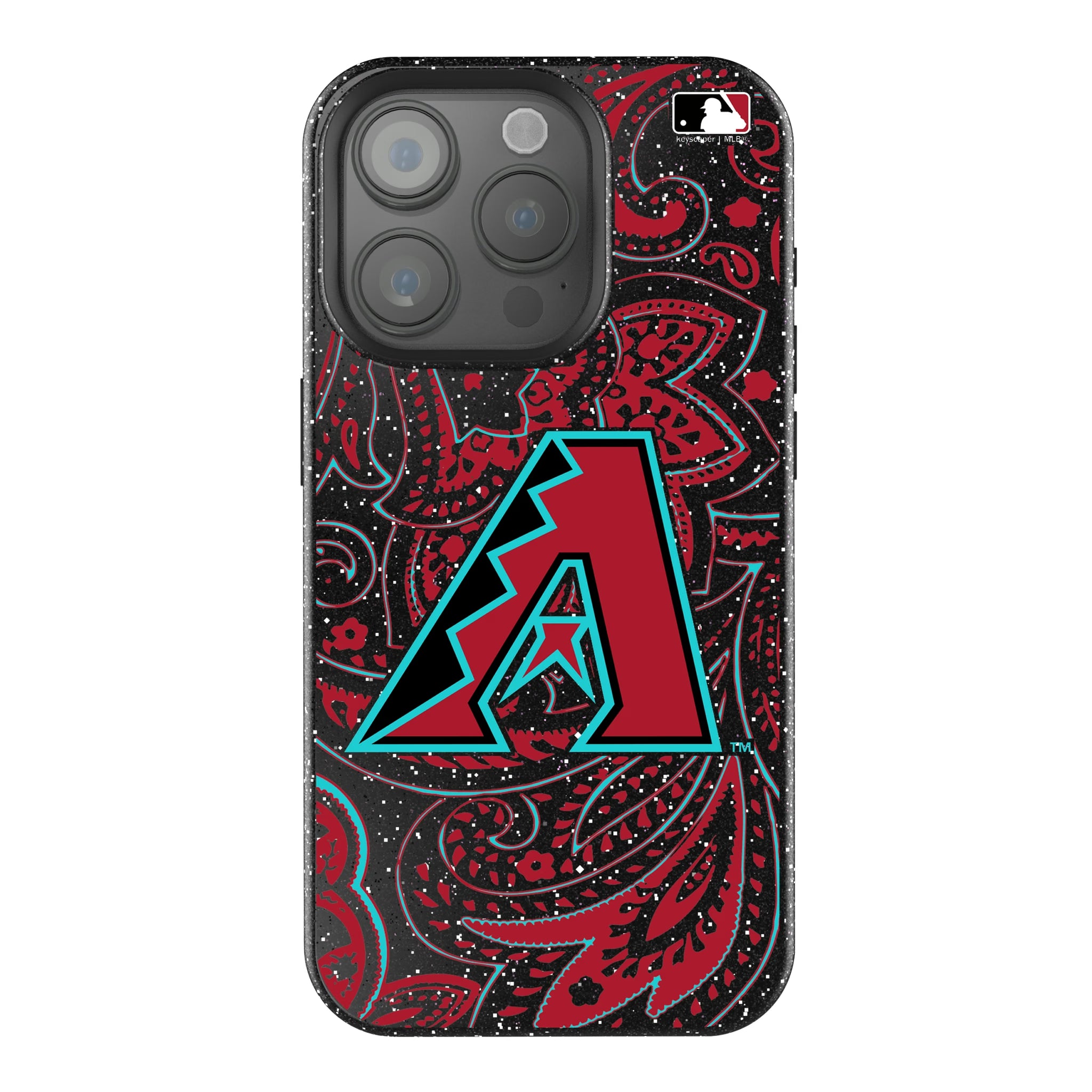 Arizona Diamondbacks Paisley iPhone Bling Phone Case for Apple iPhone