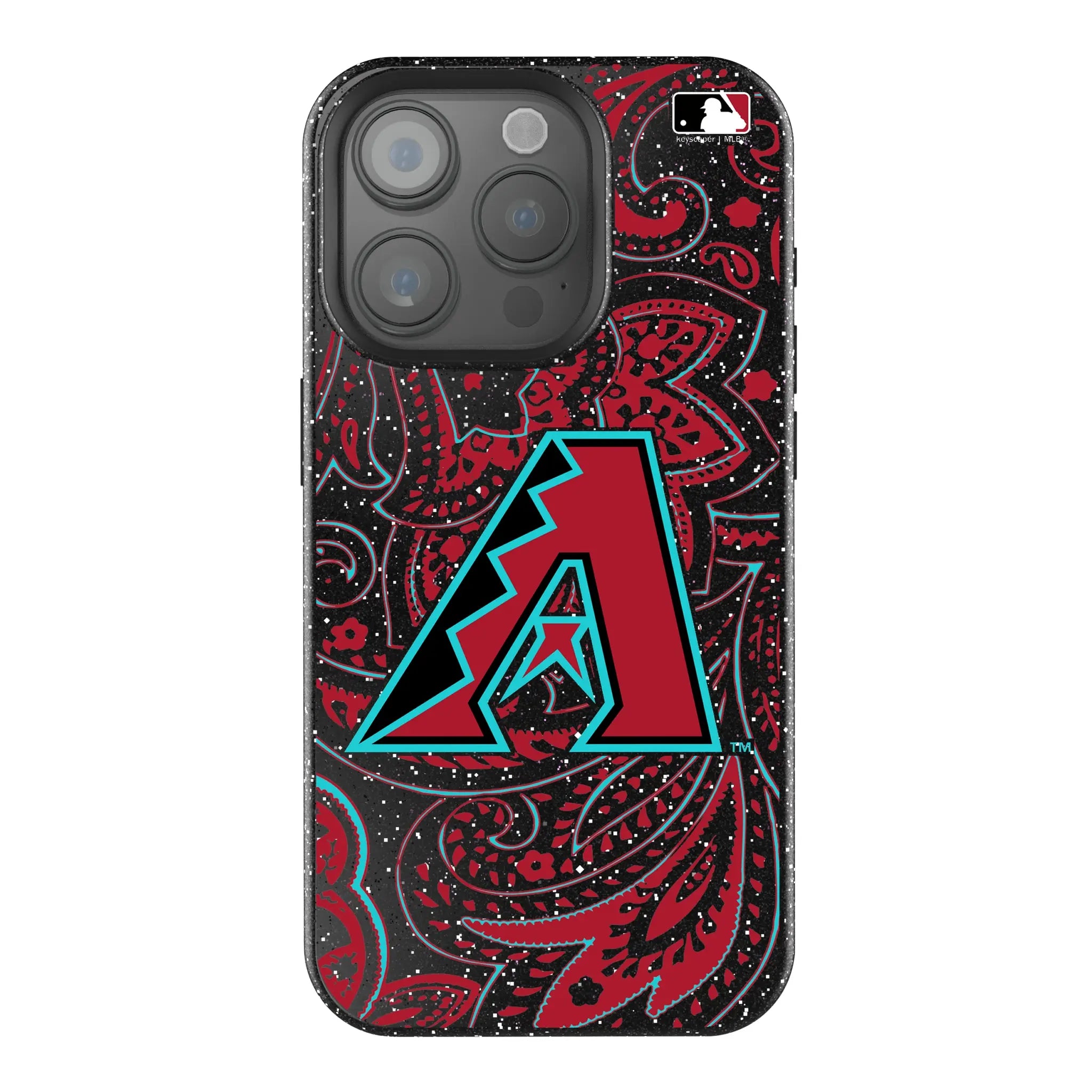 Arizona Diamondbacks Paisley iPhone Bling Phone Case for Apple iPhone