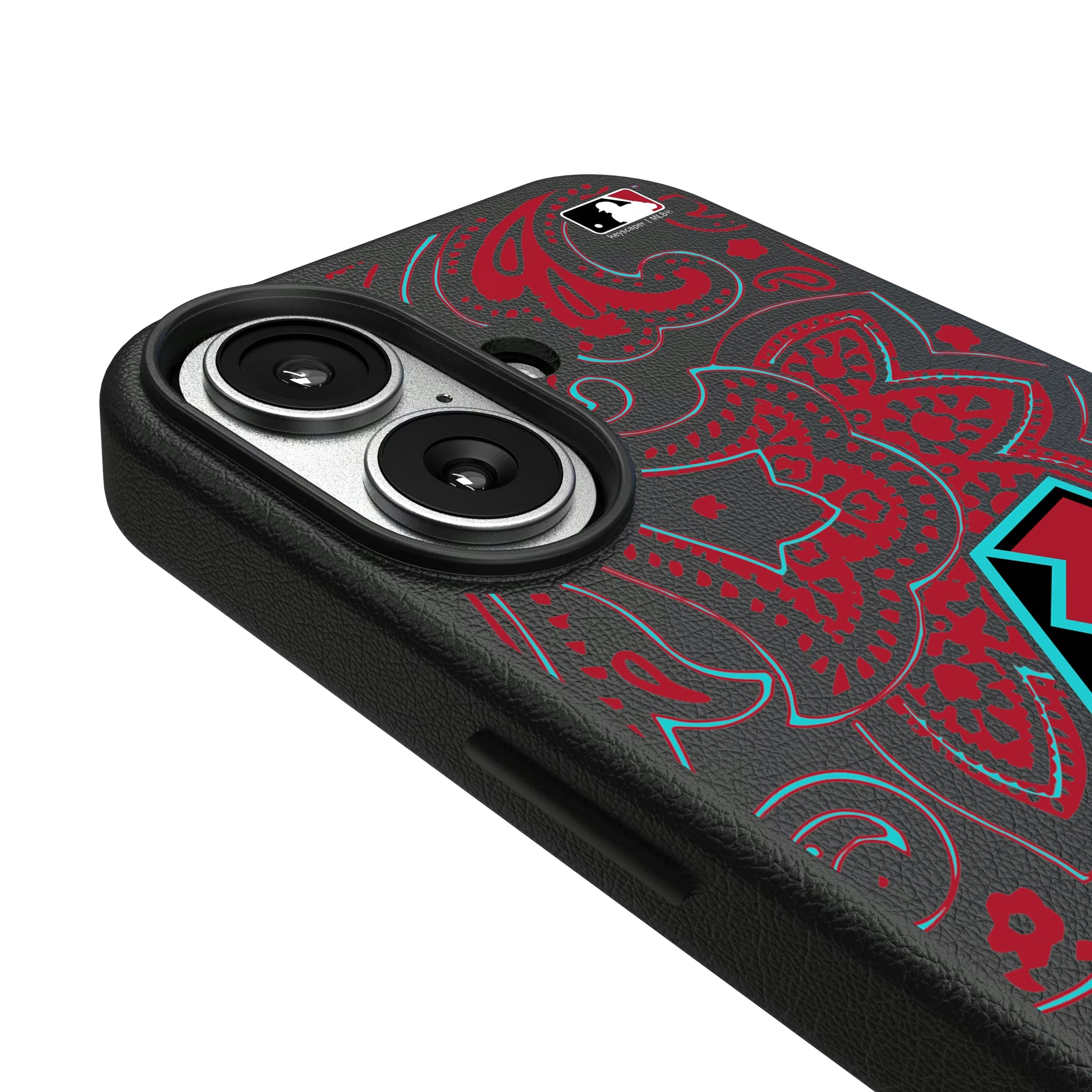 Arizona Diamondbacks Paisley iPhone MagSafe Compatible Phone Case for Apple iPhone - Detail#Device_iPhone 17