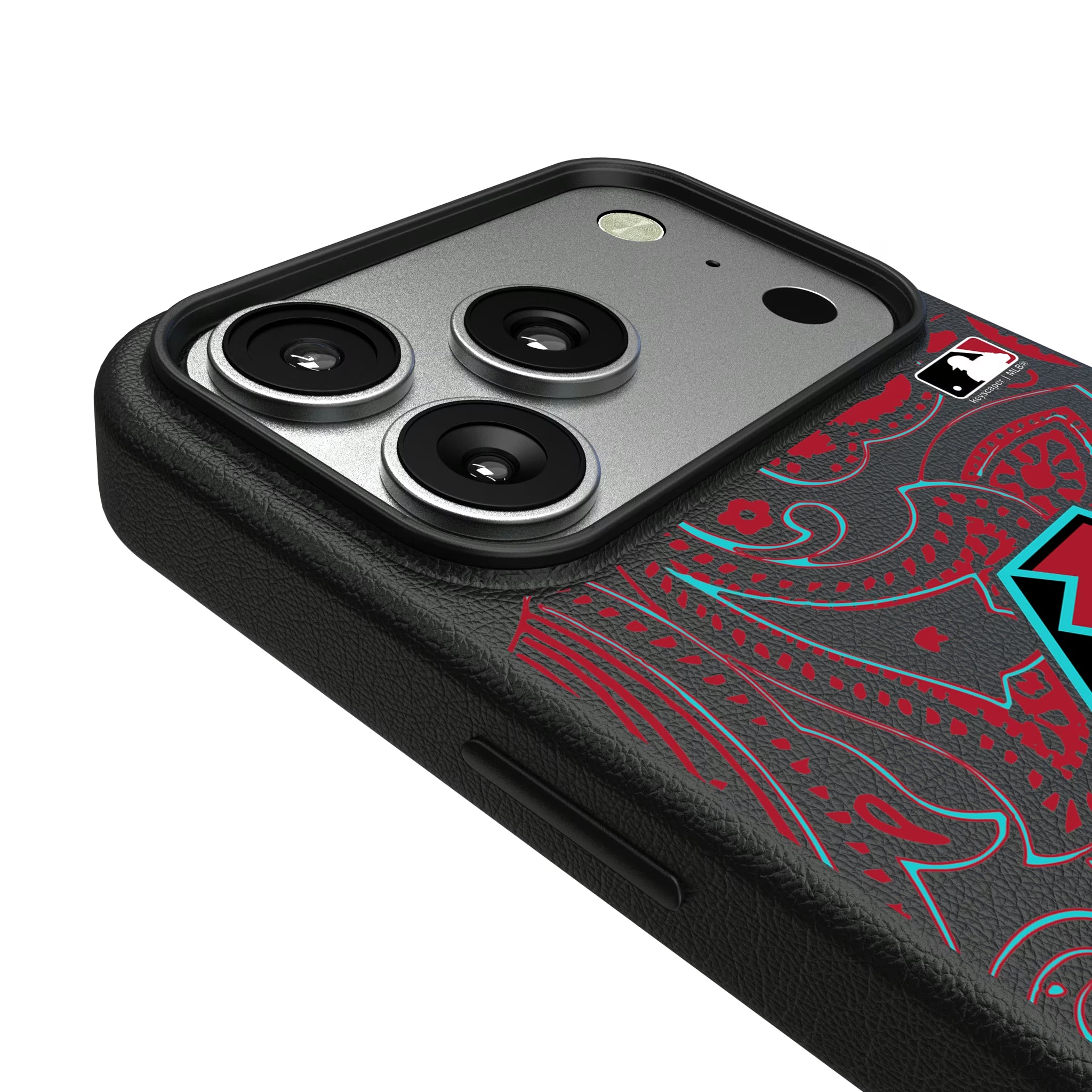 Arizona Diamondbacks Paisley iPhone MagSafe Compatible Phone Case for Apple iPhone - Detail#Device_iPhone 17 Pro