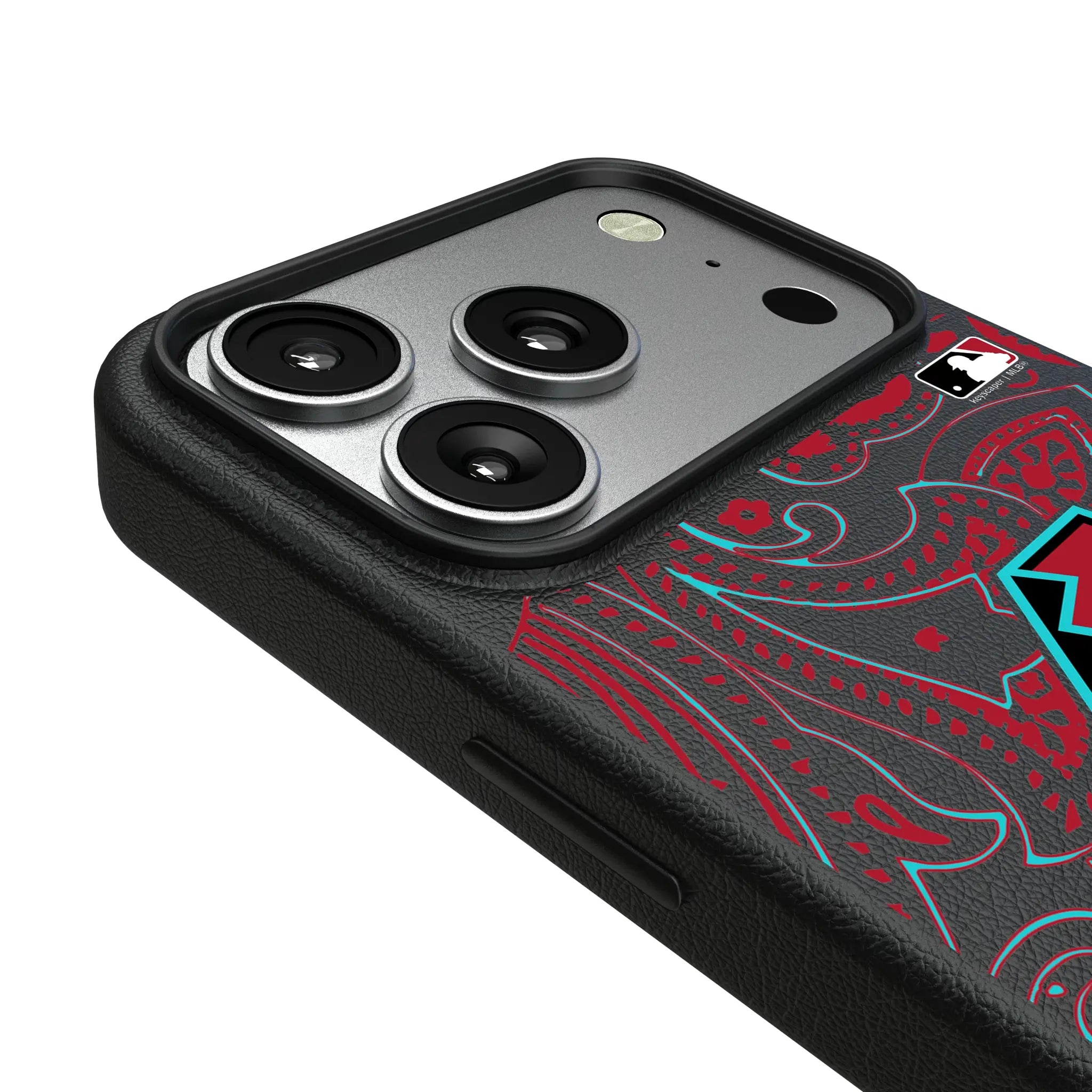 Arizona Diamondbacks Paisley iPhone MagSafe Compatible Phone Case for Apple iPhone - Detail#Device_iPhone 17 Pro