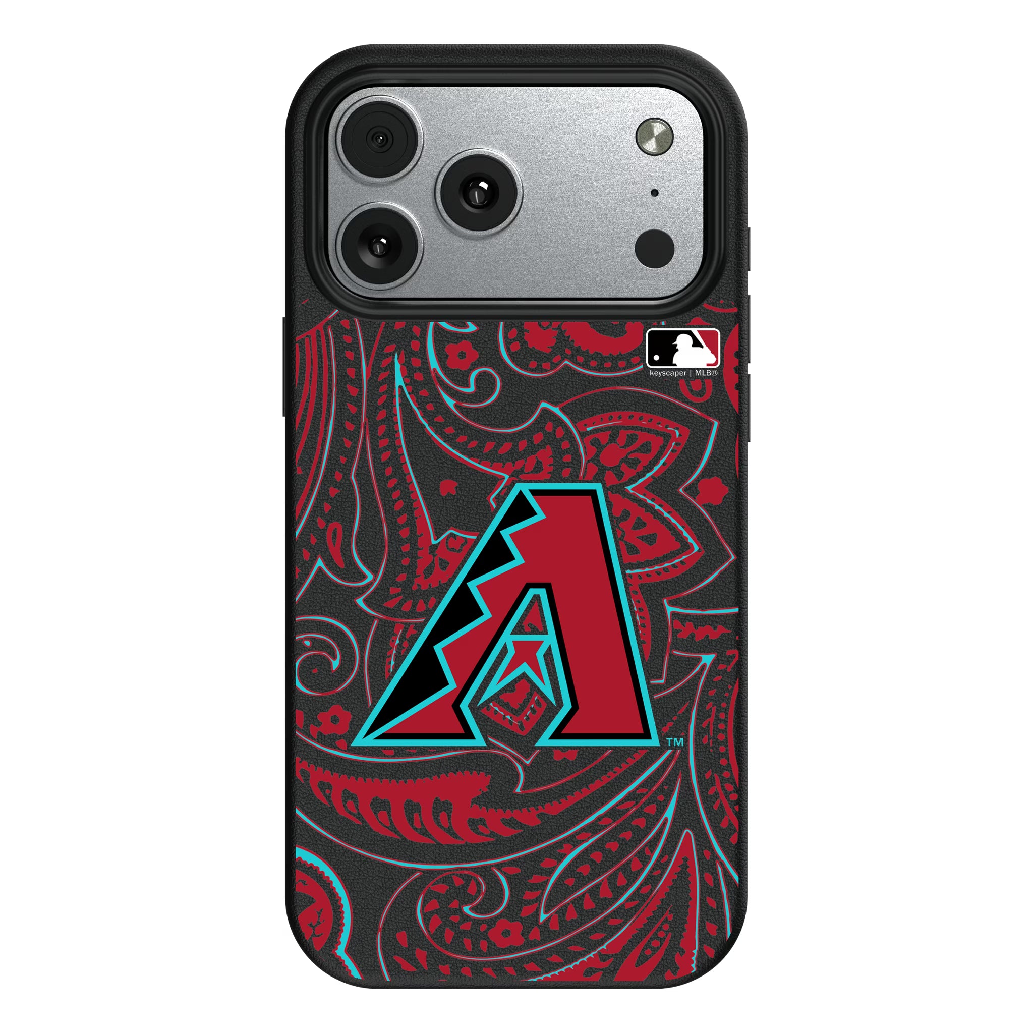 Arizona Diamondbacks Paisley iPhone MagSafe Compatible Phone Case for Apple iPhone#Device_iPhone 17 Pro Max