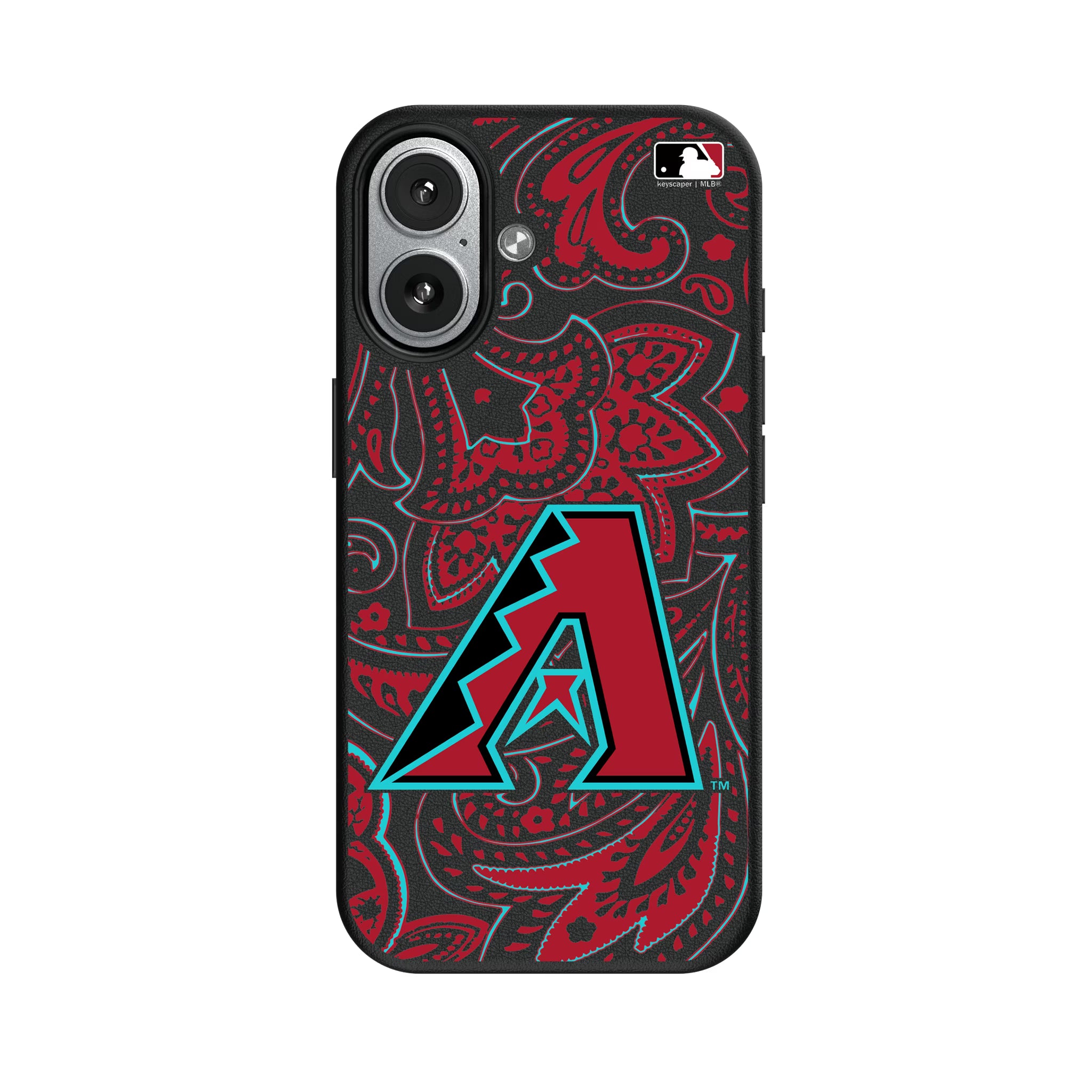 Arizona Diamondbacks Paisley iPhone MagSafe Compatible Phone Case for Apple iPhone#Device_iPhone 17