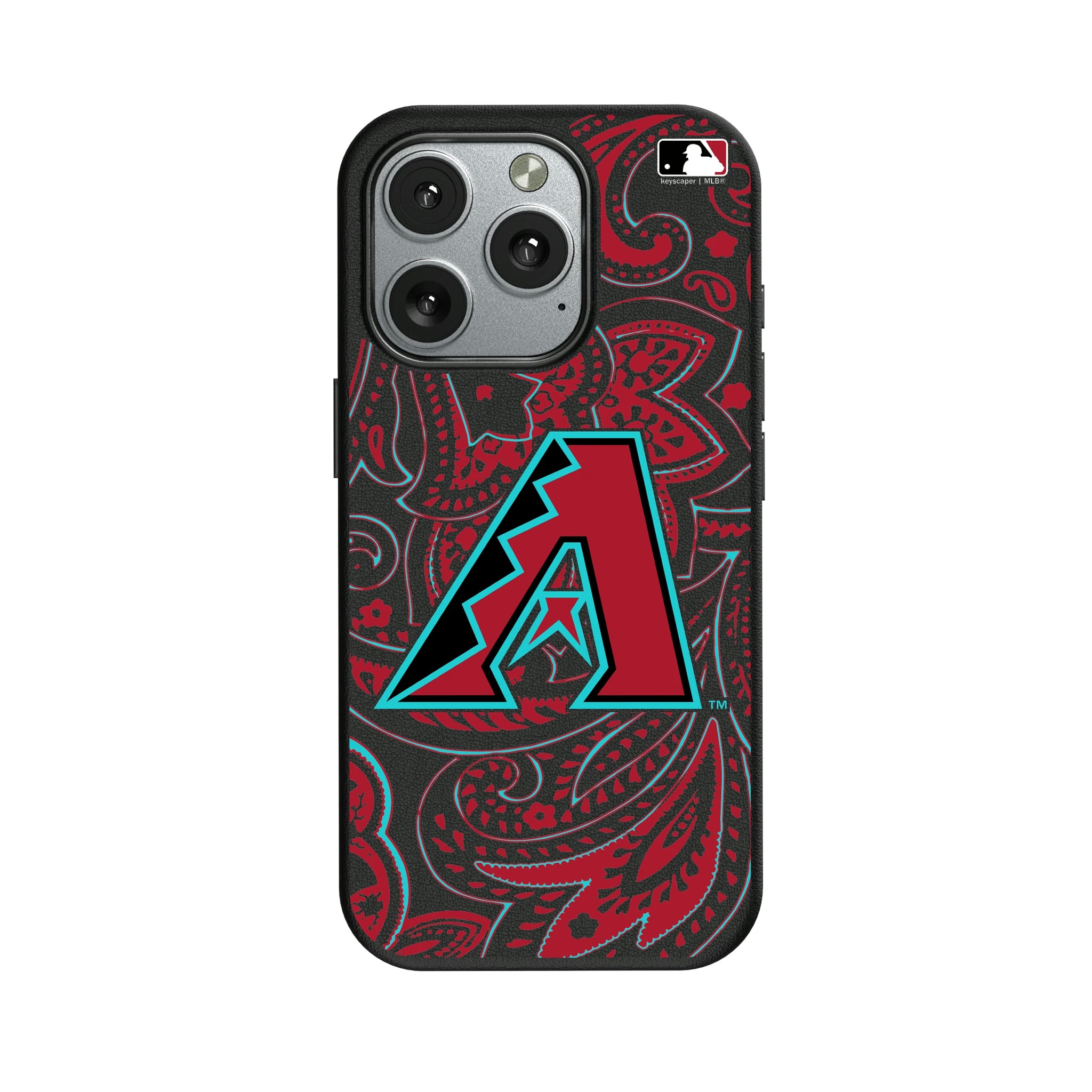 Arizona Diamondbacks Paisley iPhone MagSafe Compatible Phone Case for Apple iPhone
