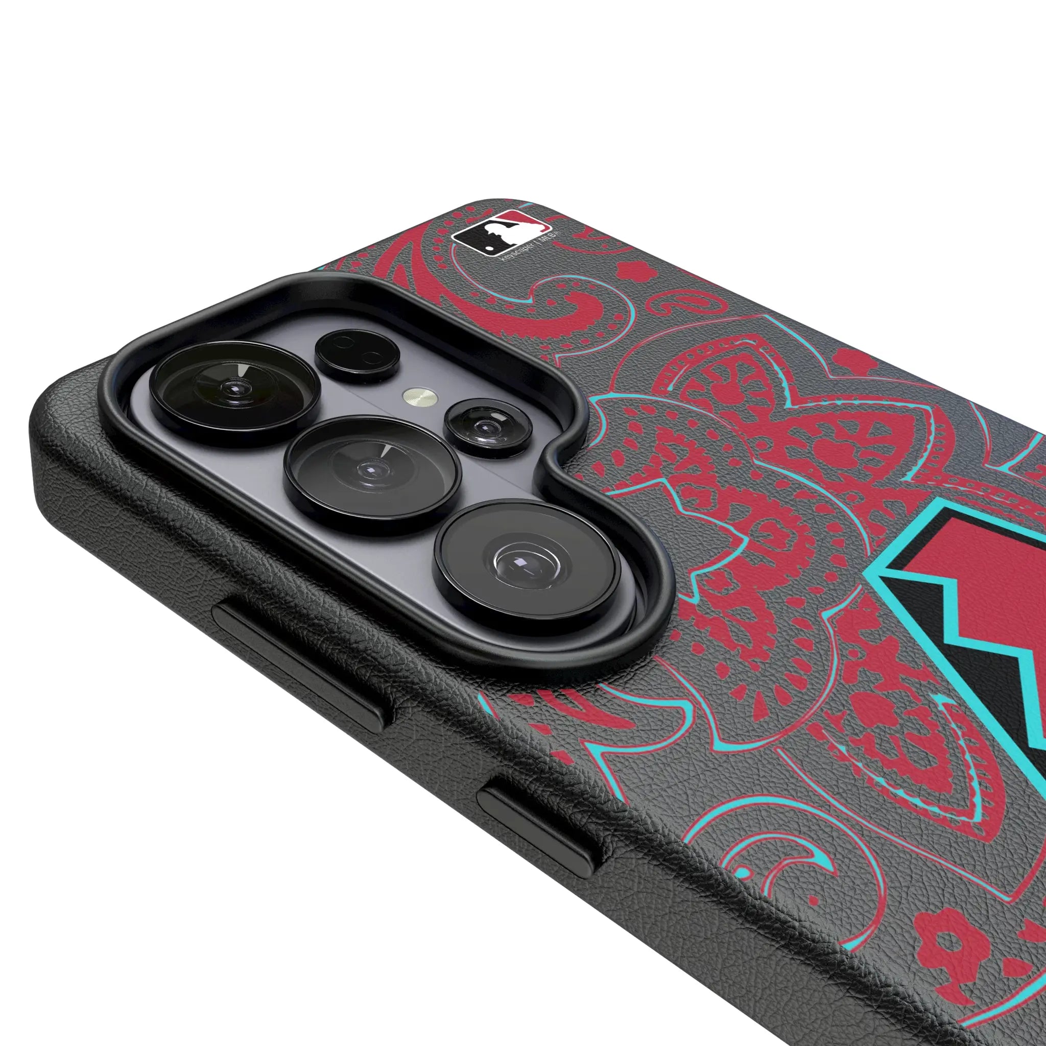Arizona Diamondbacks Paisley Galaxy MagSafe Compatible Phone Case for Samsung Galaxy - Detail#Device_Galaxy S26 Ultra