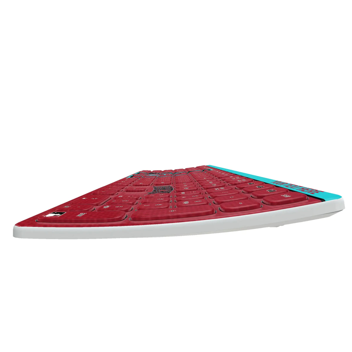 Arizona Diamondbacks Personalized Endzone Solid KKB605 Curved Wireless Keyboard