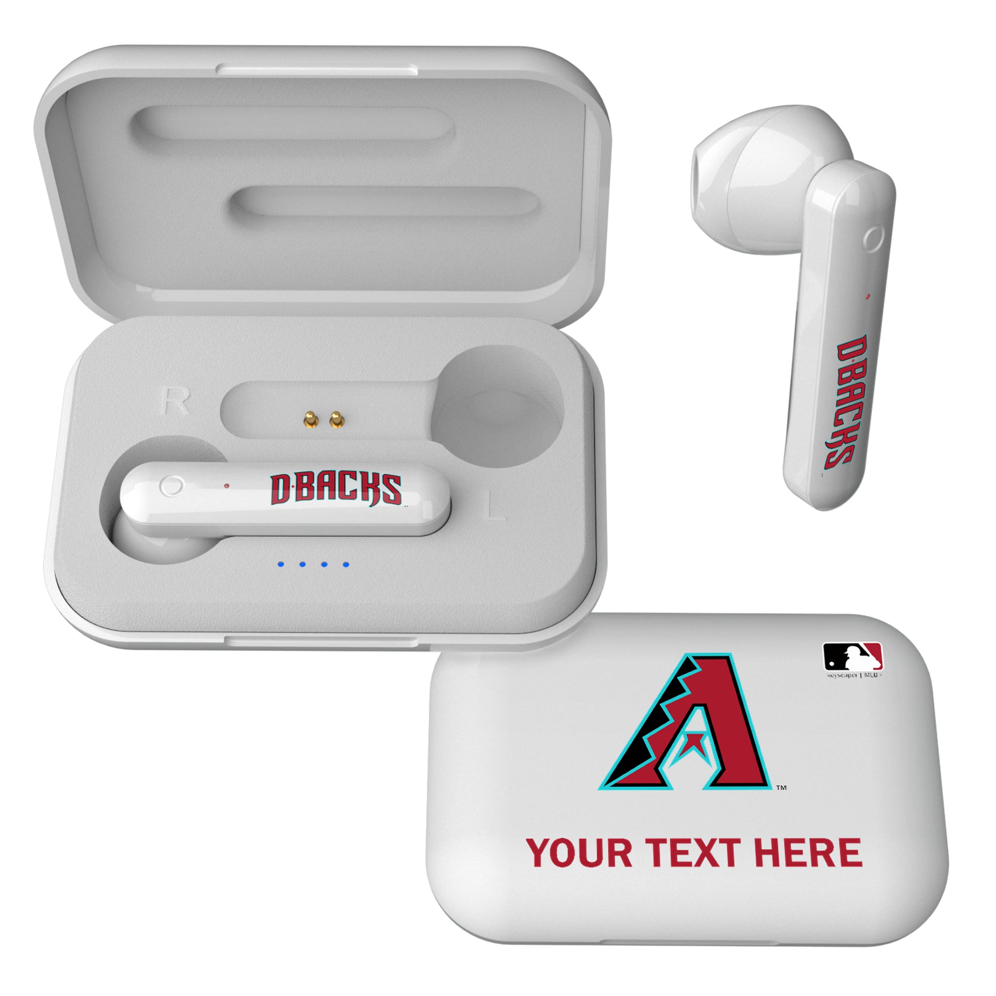 Arizona Diamondbacks Personalized Insignia Wireless TWS Earbuds