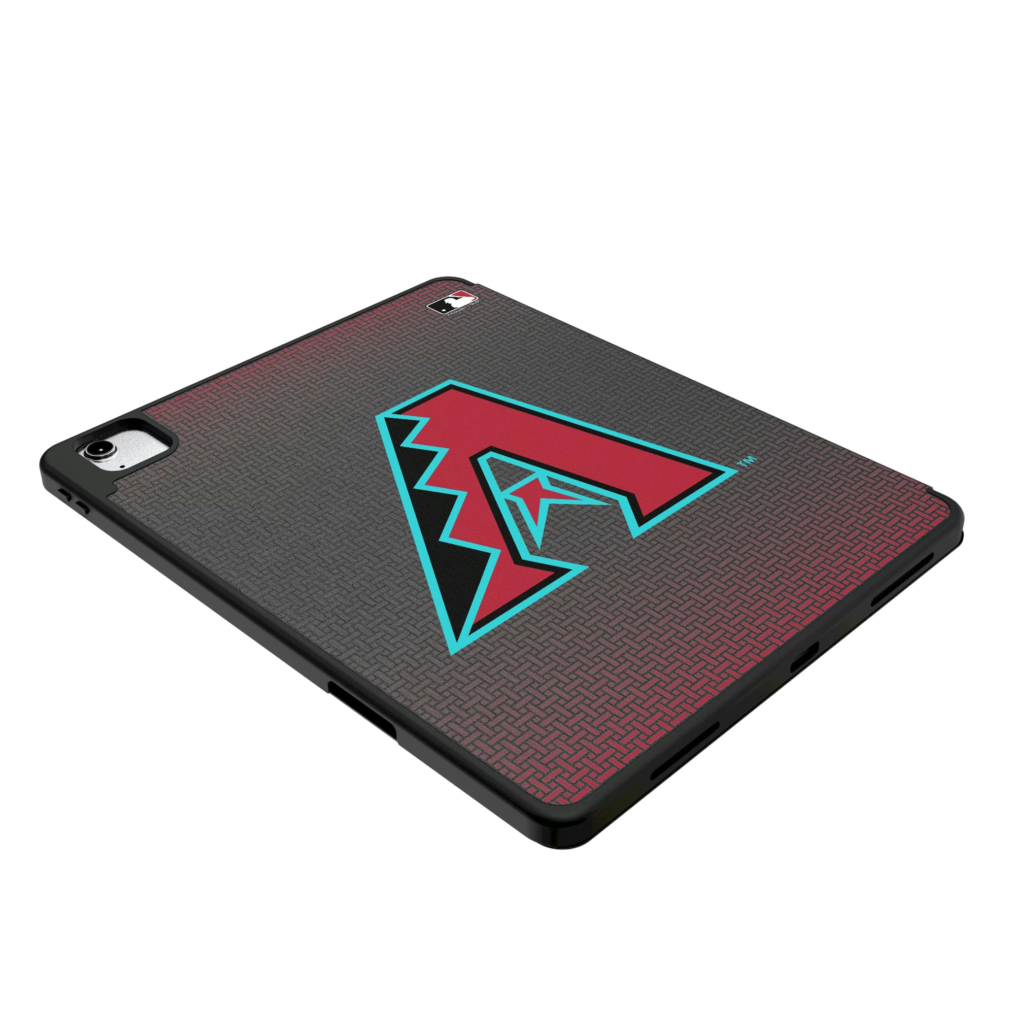 Arizona Diamondbacks Personalized Linen iPad Tablet Case for Apple iPad - Isometric View