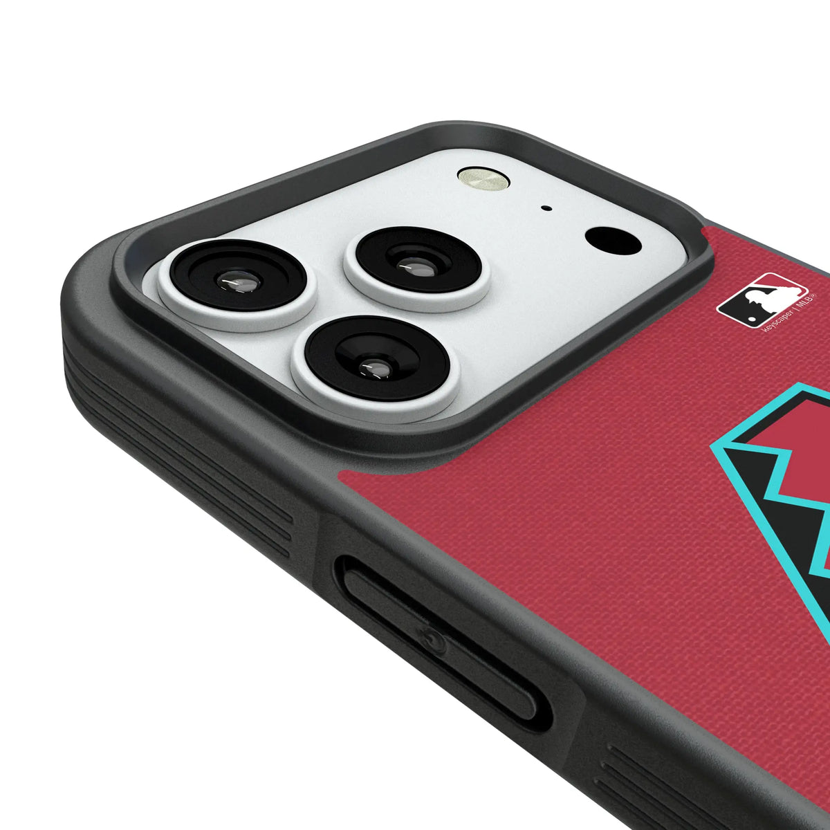 Arizona Diamondbacks Personalized Stripe iPhone Bump Phone Case for Apple iPhone - Detail#Device_iPhone 18 Pro