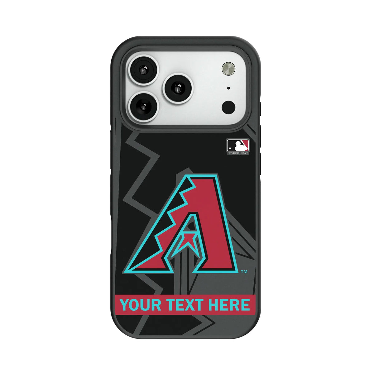 Arizona Diamondbacks Personalized Tilt Bump Phone Case for Apple iPhone