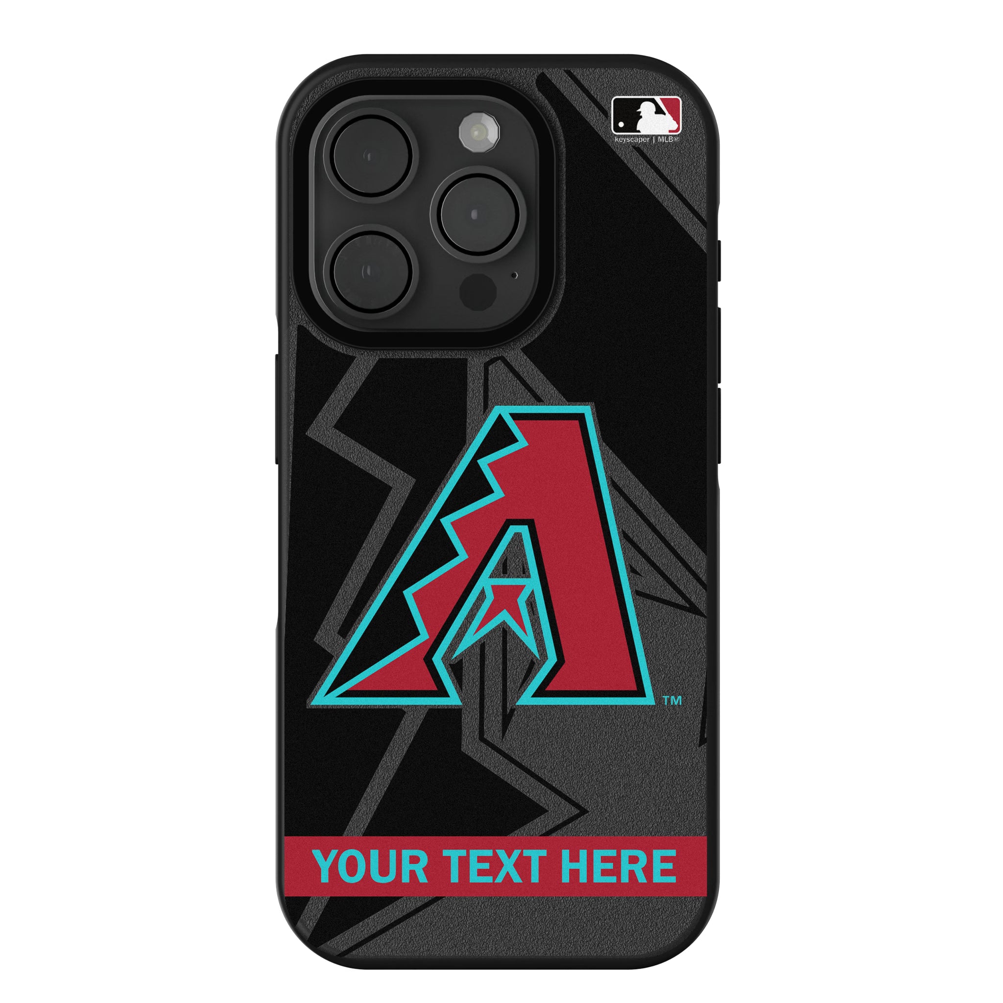 Arizona Diamondbacks Personalized Tilt iPhone Bump Phone Case for Apple iPhone