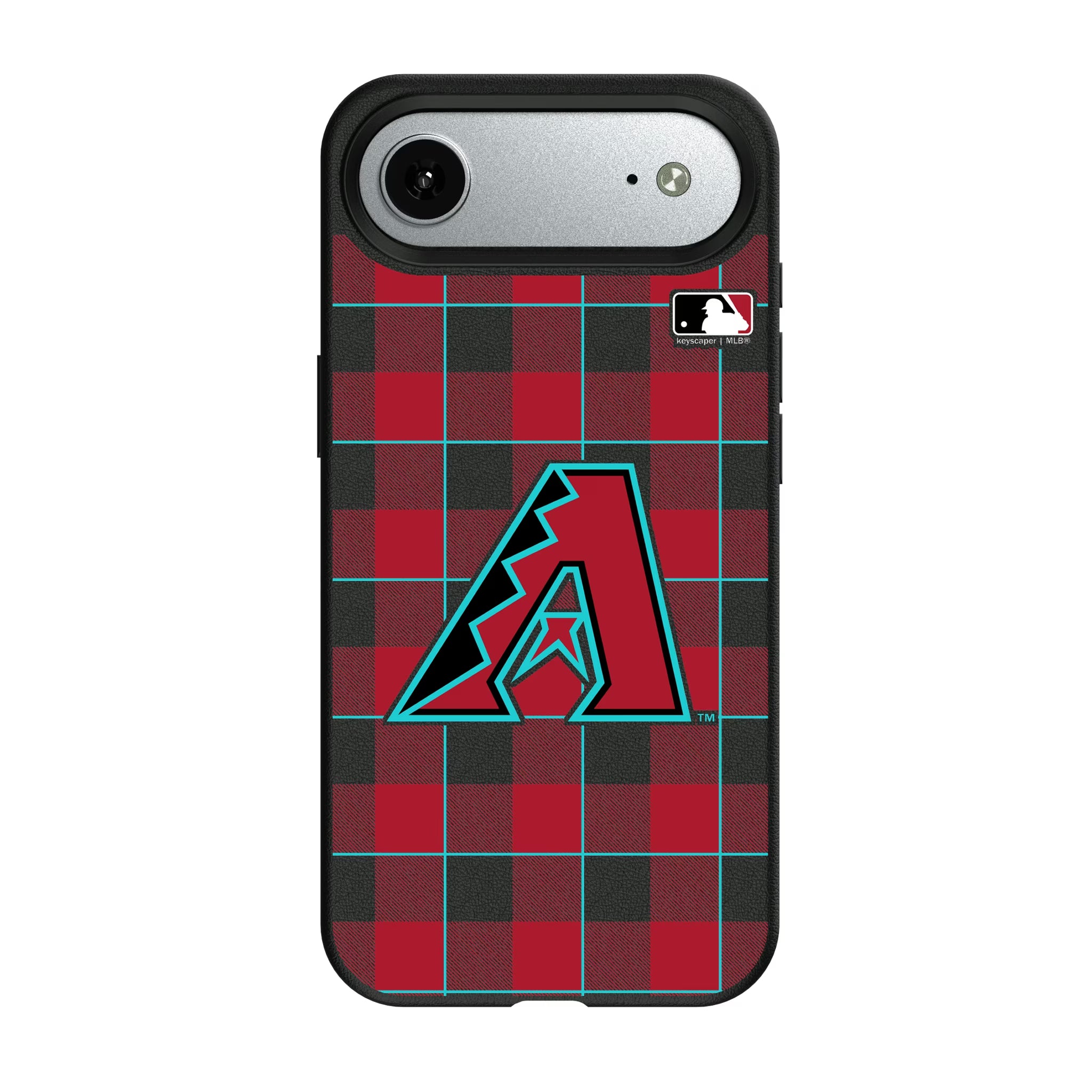 Arizona Diamondbacks Plaid iPhone MagSafe Compatible Phone Case for Apple iPhone#Device_iPhone Air