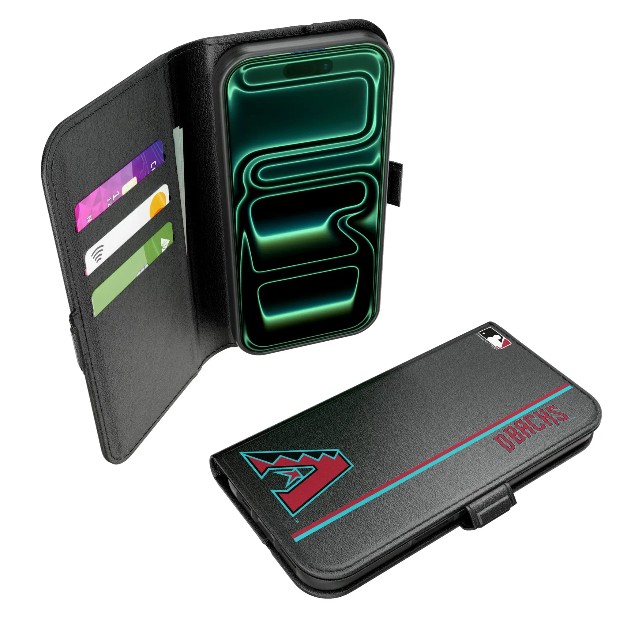 Arizona Diamondbacks Sidebar iPhone Folio Phone Case for Apple iPhone#Device_iPhone 17