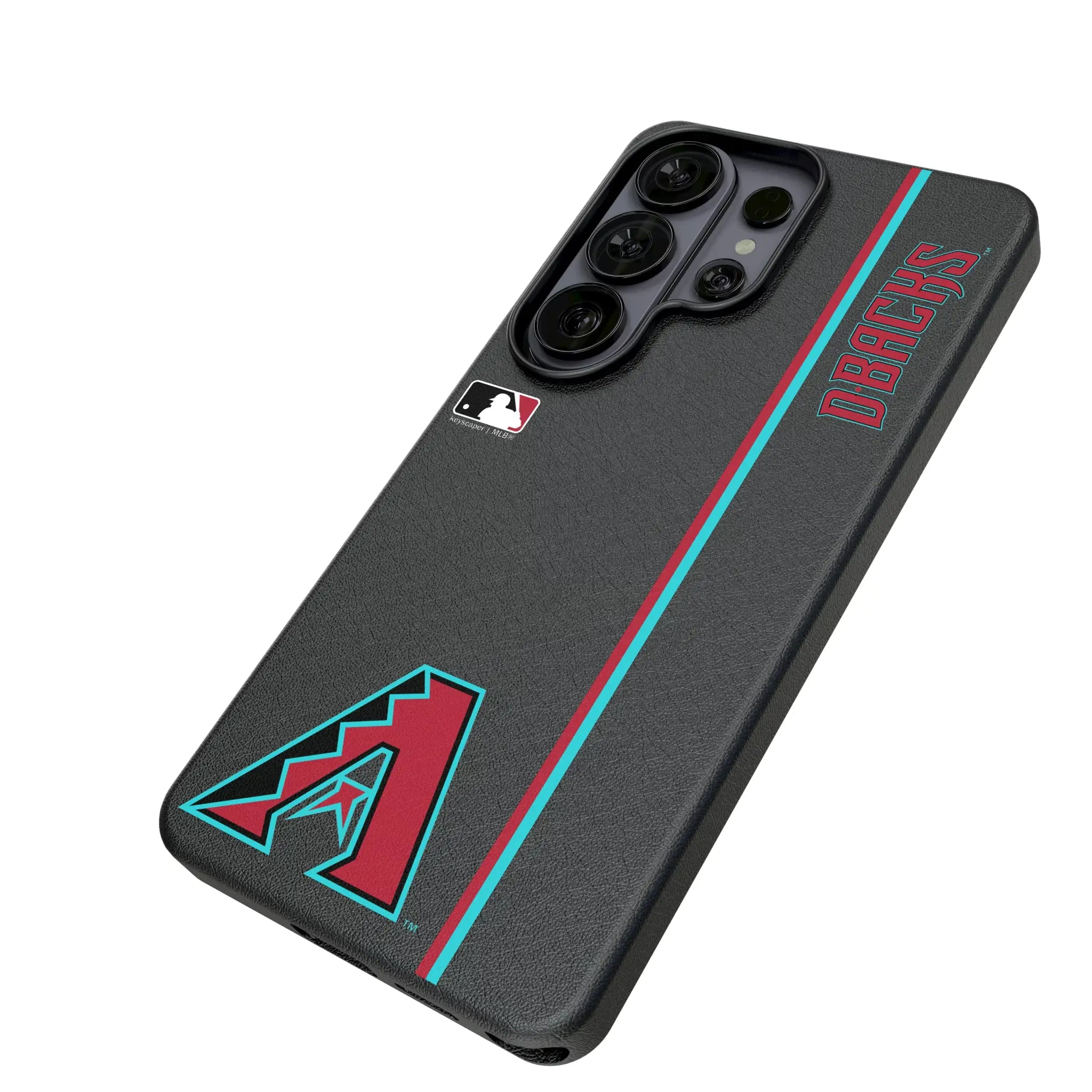 Arizona Diamondbacks Sidebar Galaxy MagSafe Compatible Phone Case for Samsung Galaxy - Isometric View#Device_Galaxy S26 Ultra