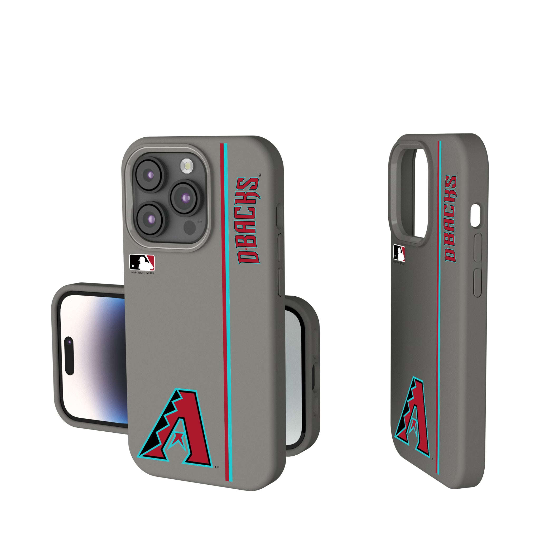 Arizona Diamondbacks Sidebar iPhone Soft Touch Phone Case for Apple iPhone