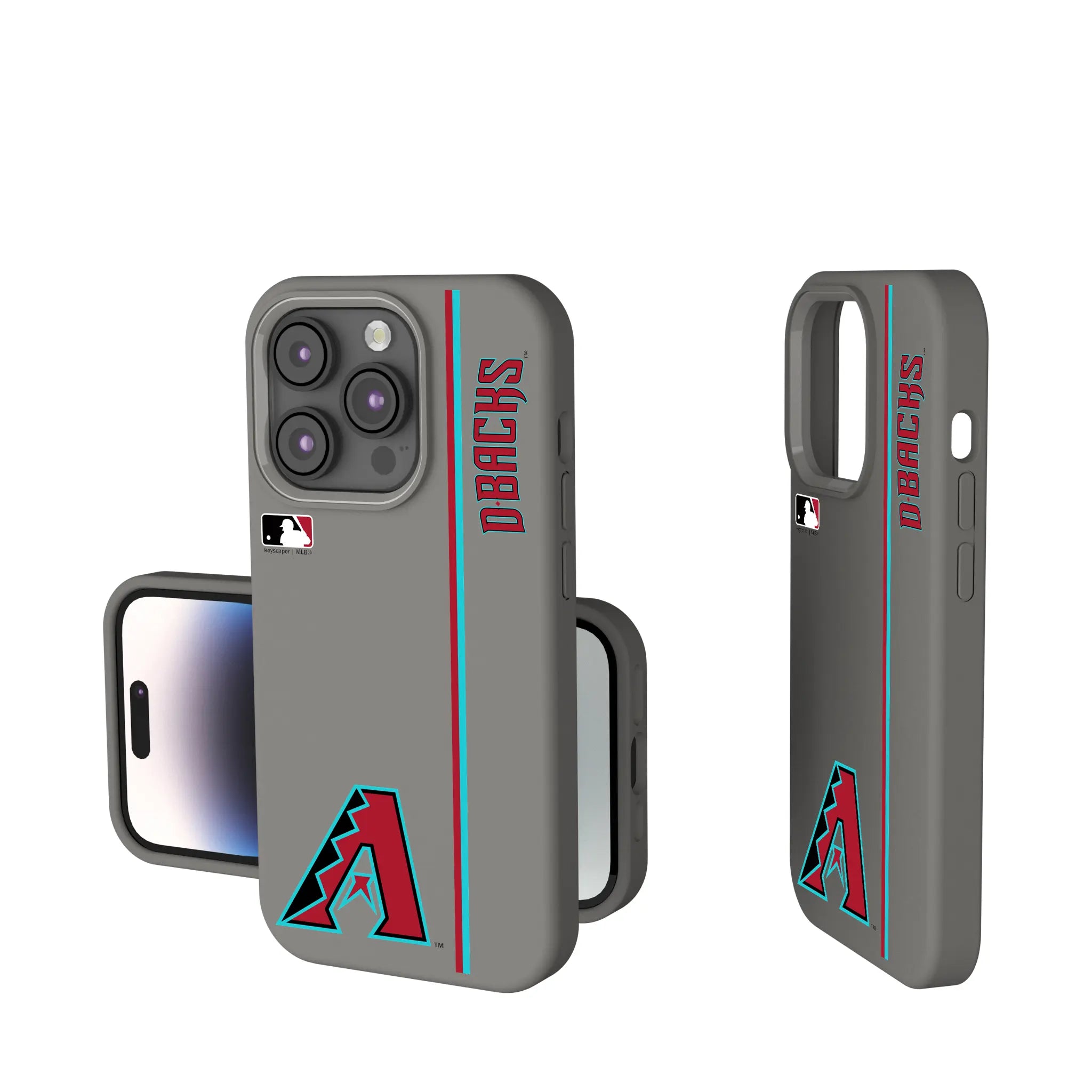 Arizona Diamondbacks Sidebar iPhone Soft Touch Phone Case for Apple iPhone