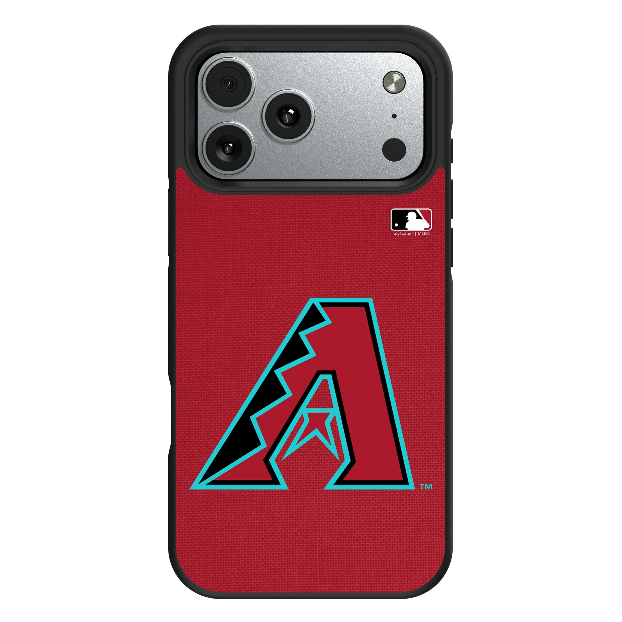 Arizona Diamondbacks Solid iPhone Bump Phone Case for Apple iPhone#Device_iPhone 17 Pro Max