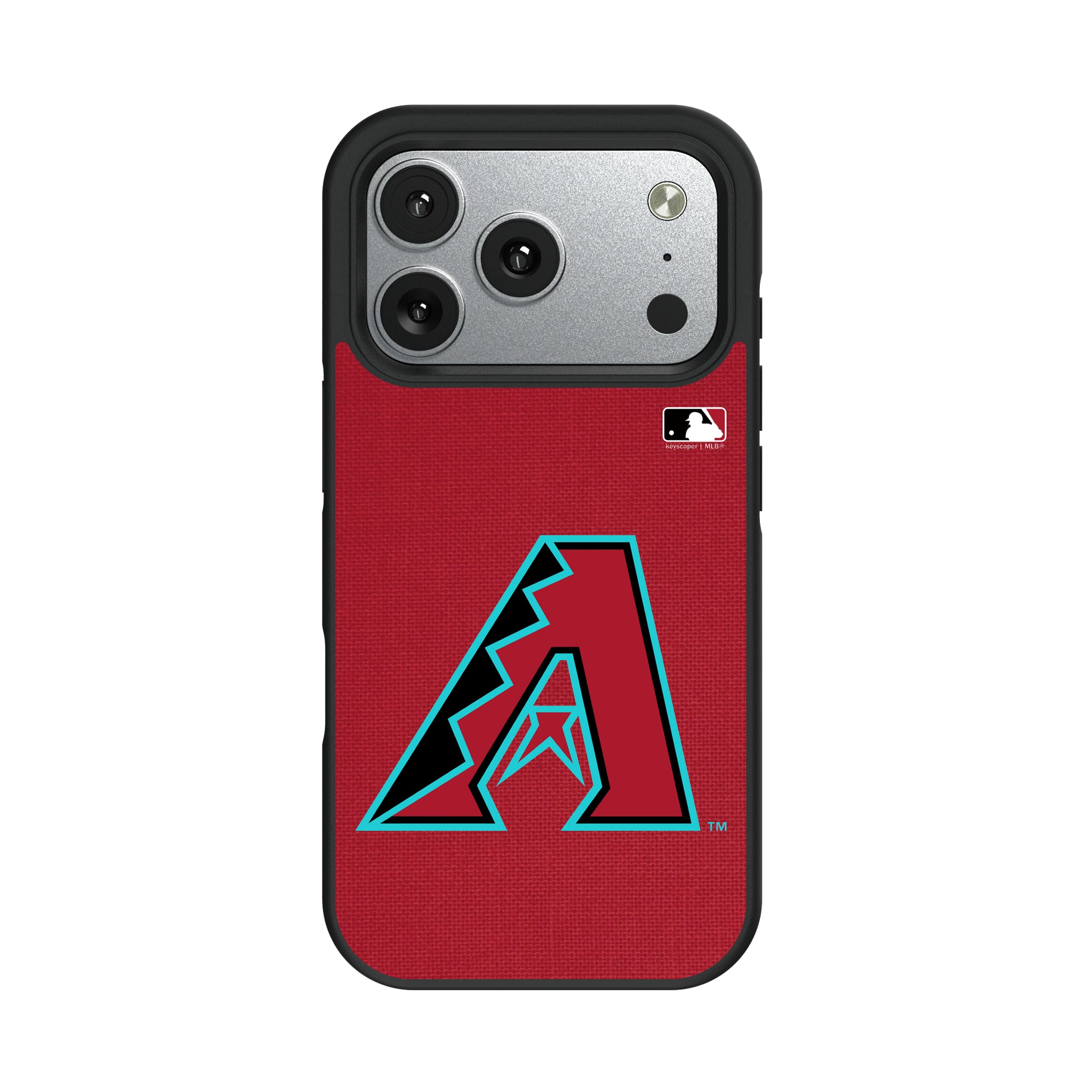 Arizona Diamondbacks Solid iPhone Bump Phone Case for Apple iPhone#Device_iPhone 17 Pro