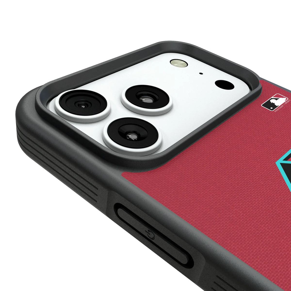 Arizona Diamondbacks Solid iPhone Bump Phone Case for Apple iPhone - Detail#Device_iPhone 18 Pro Max