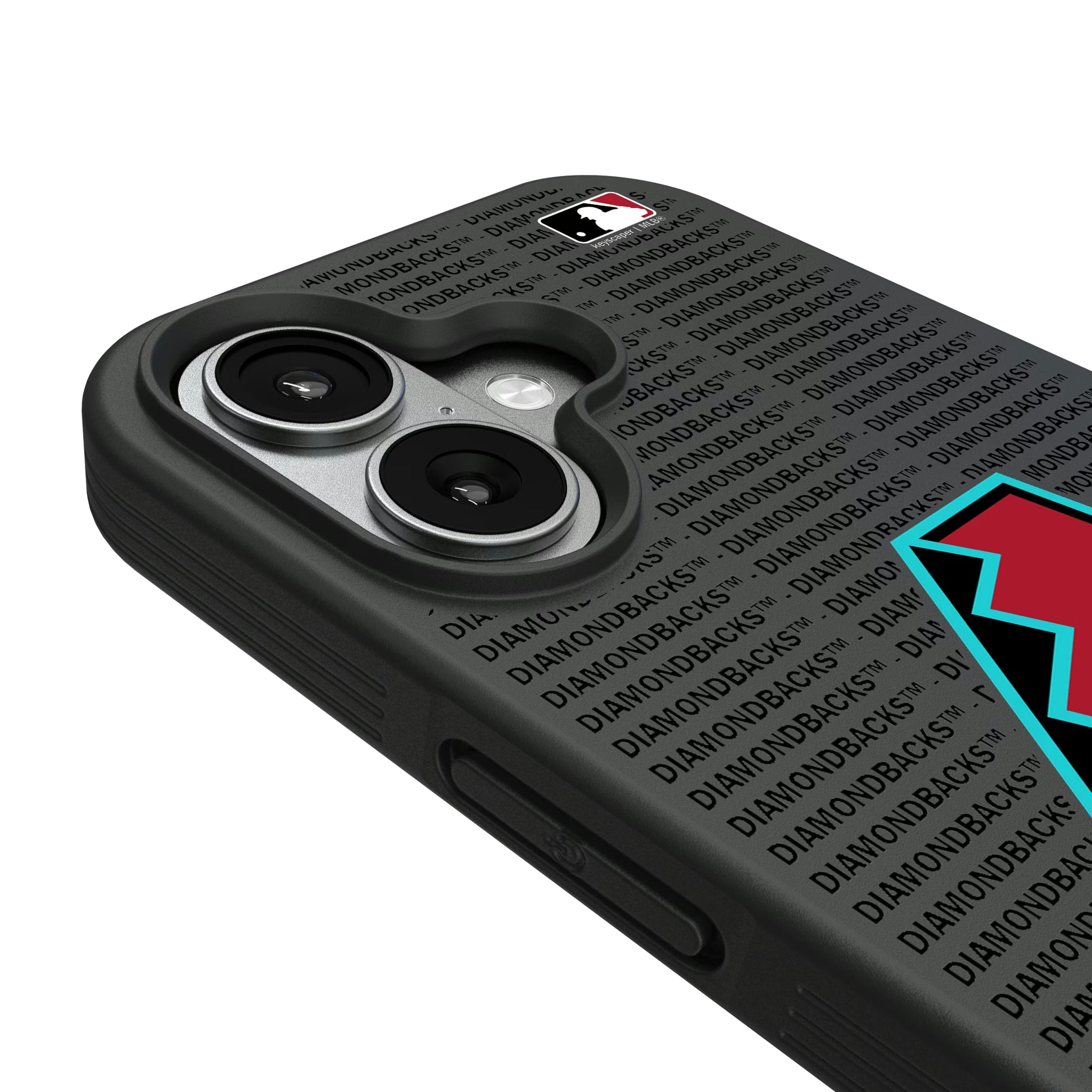 Arizona Diamondbacks Text Backdrop iPhone Bump Phone Case for Apple iPhone - Detail#Device_iPhone 17