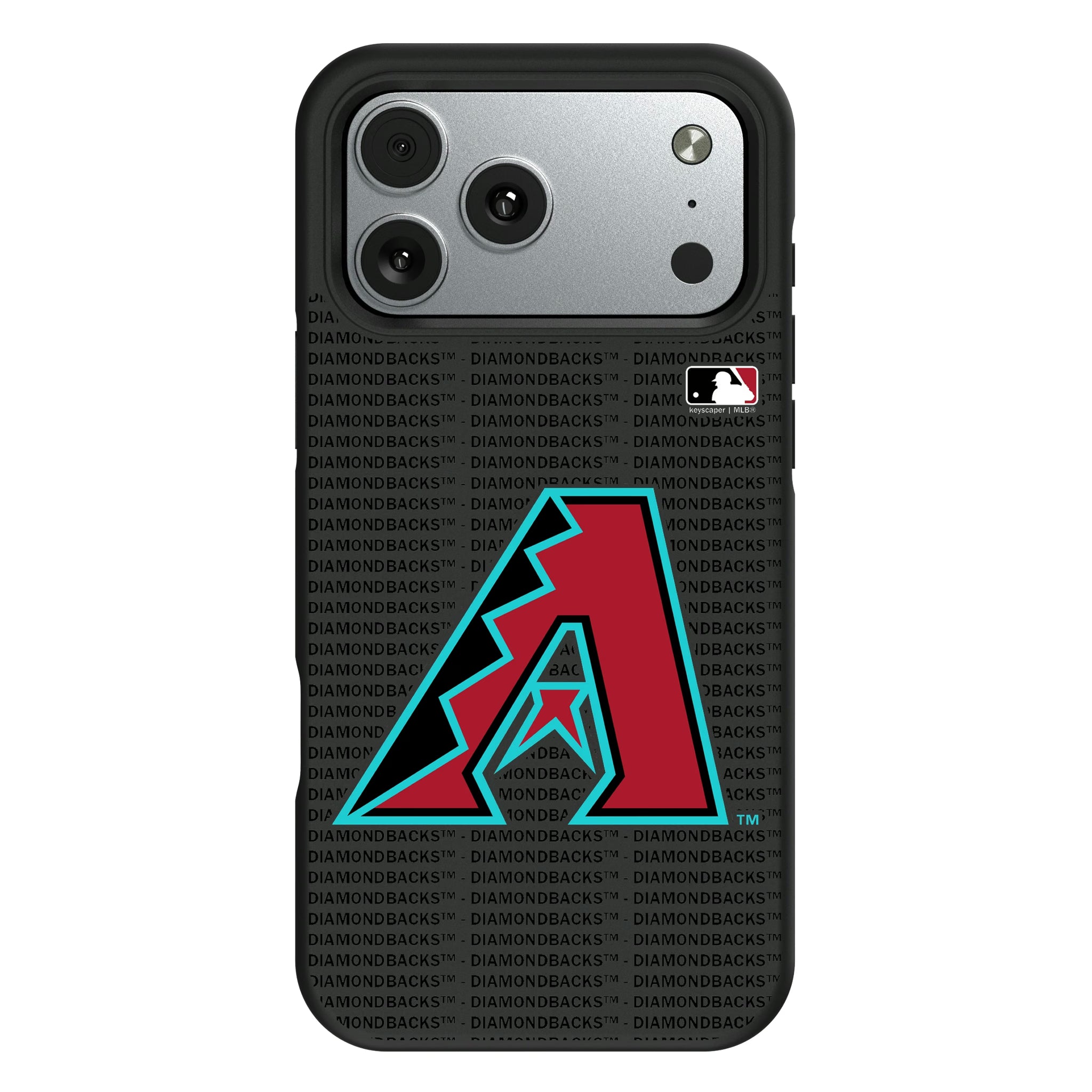 Arizona Diamondbacks Text Backdrop iPhone Bump Phone Case for Apple iPhone#Device_iPhone 17 Pro Max