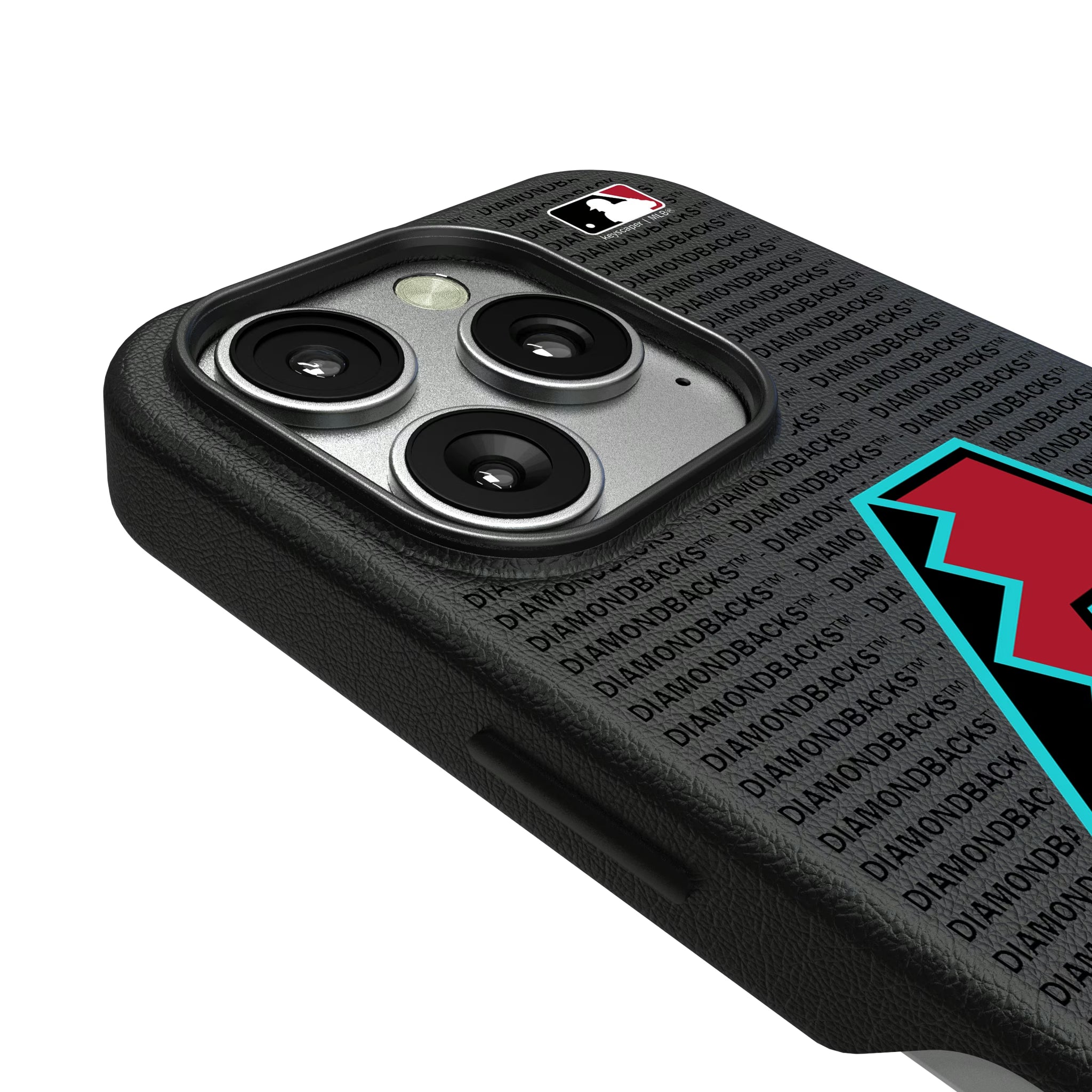 Arizona Diamondbacks Text Backdrop iPhone MagSafe Compatible Phone Case for Apple iPhone - Detail