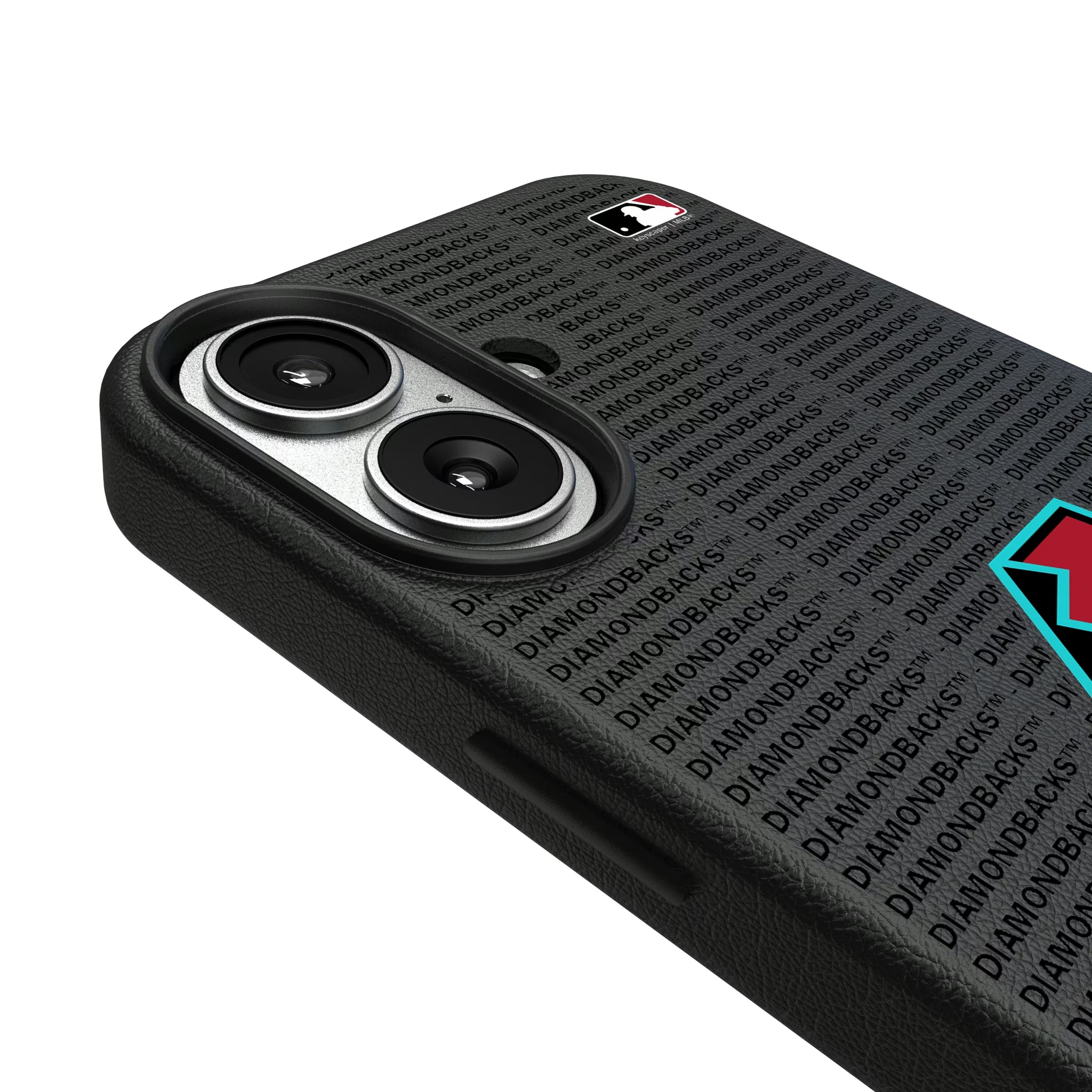 Arizona Diamondbacks Text Backdrop iPhone MagSafe Compatible Phone Case for Apple iPhone - Detail#Device_iPhone 17
