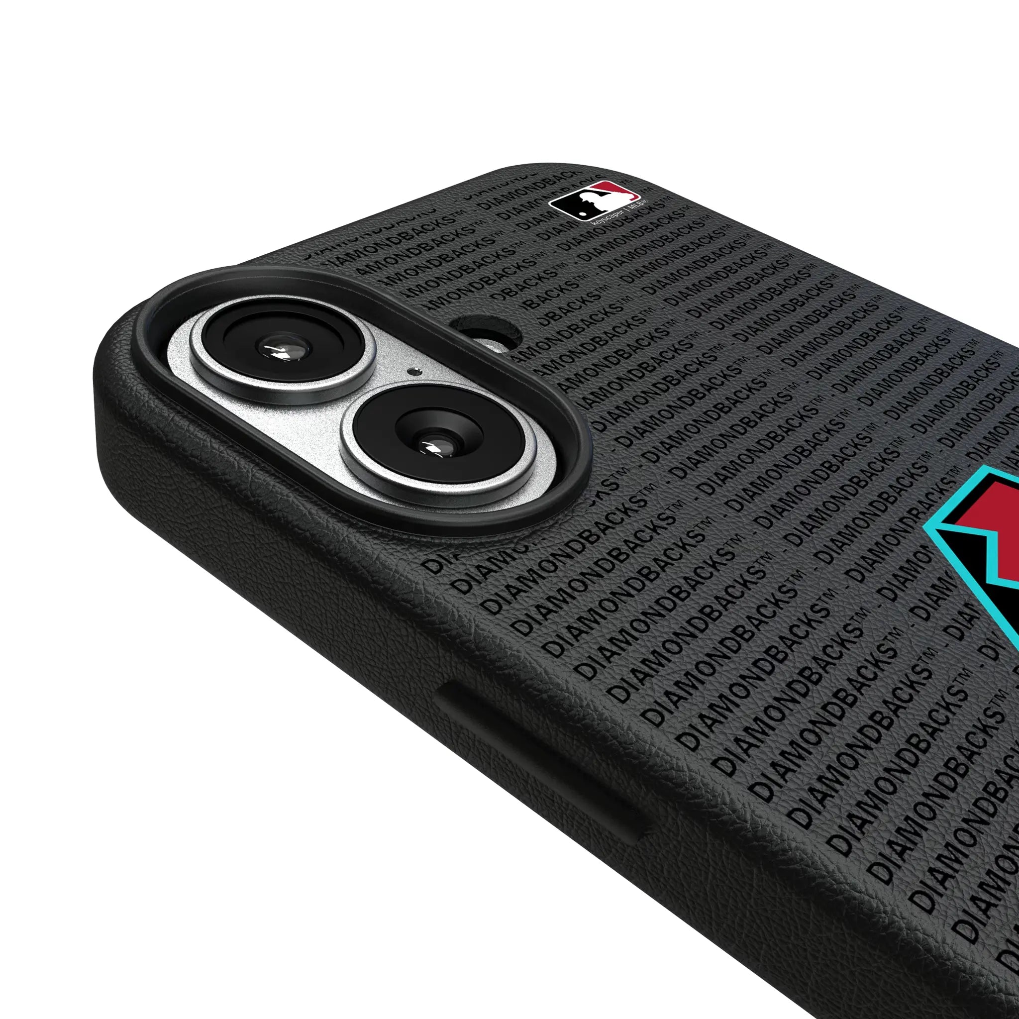 Arizona Diamondbacks Text Backdrop iPhone MagSafe Compatible Phone Case for Apple iPhone - Detail#Device_iPhone 17