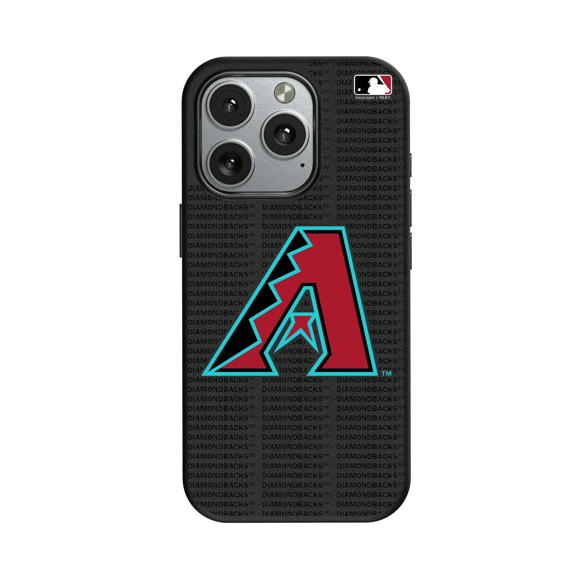 Arizona Diamondbacks Text Backdrop iPhone MagSafe Compatible Phone Case for Apple iPhone