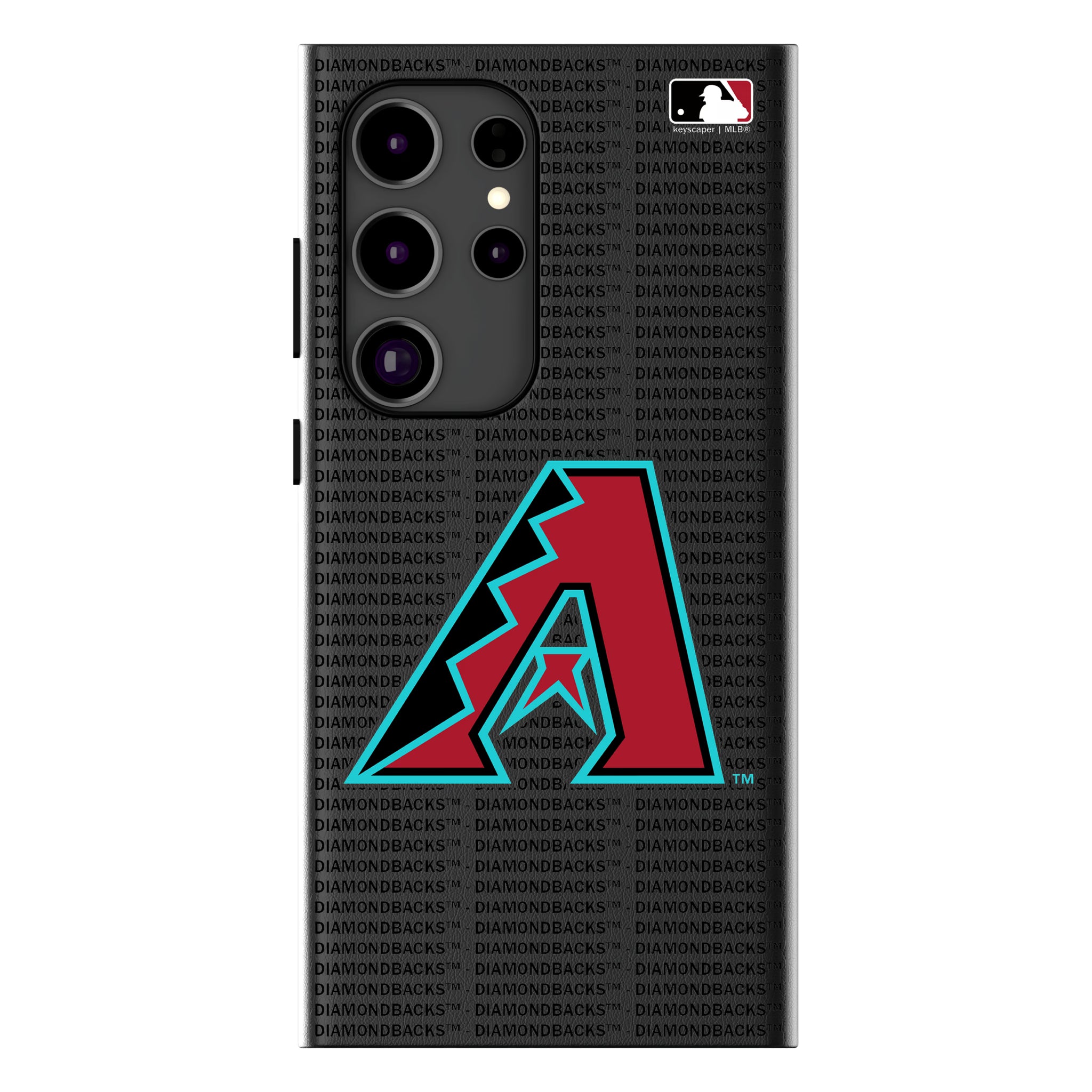 Arizona Diamondbacks Text Backdrop Galaxy MagSafe Compatible Phone Case for Samsung Galaxy