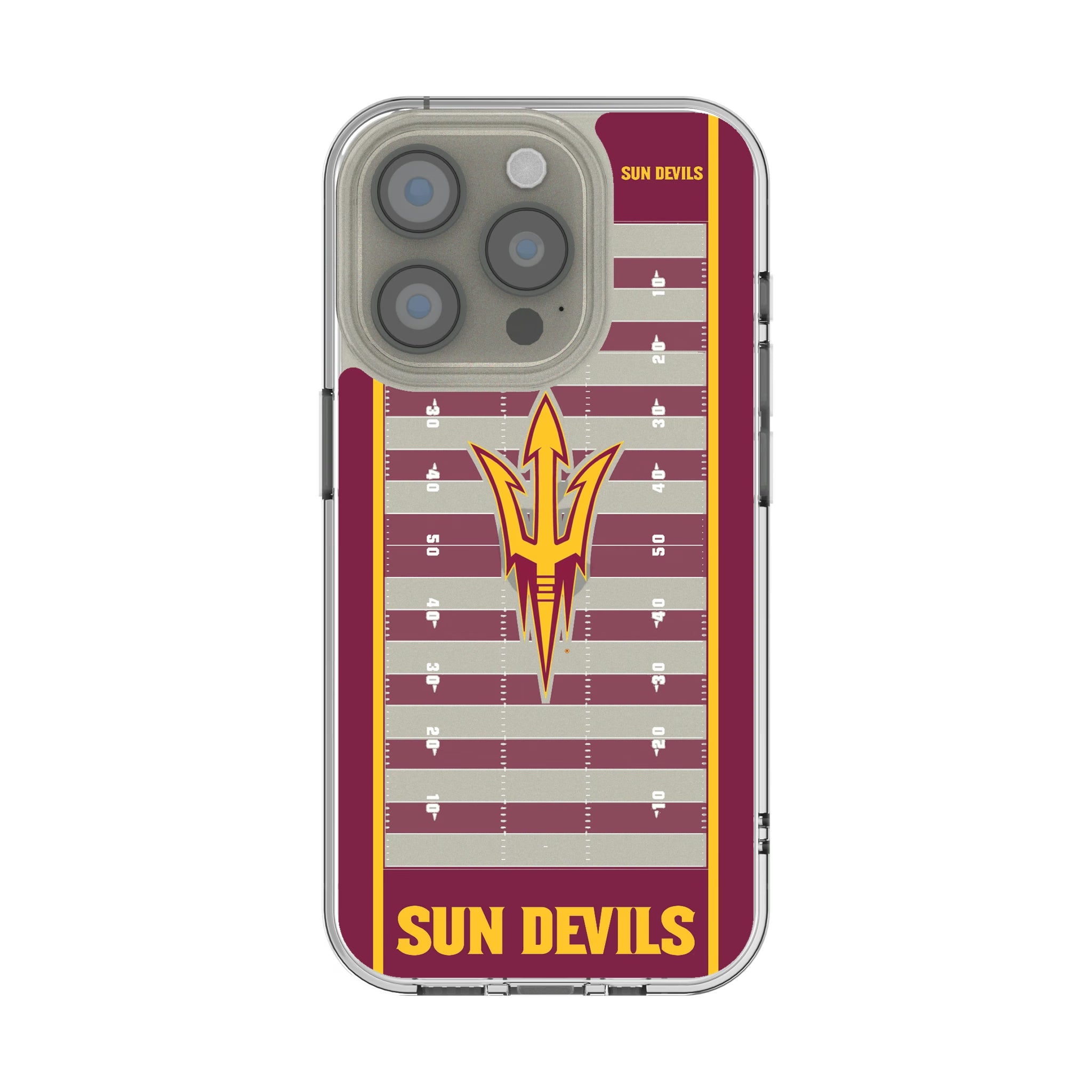 Arizona State University Sun Devils Field iPhone Clear Phone Case for Apple iPhone