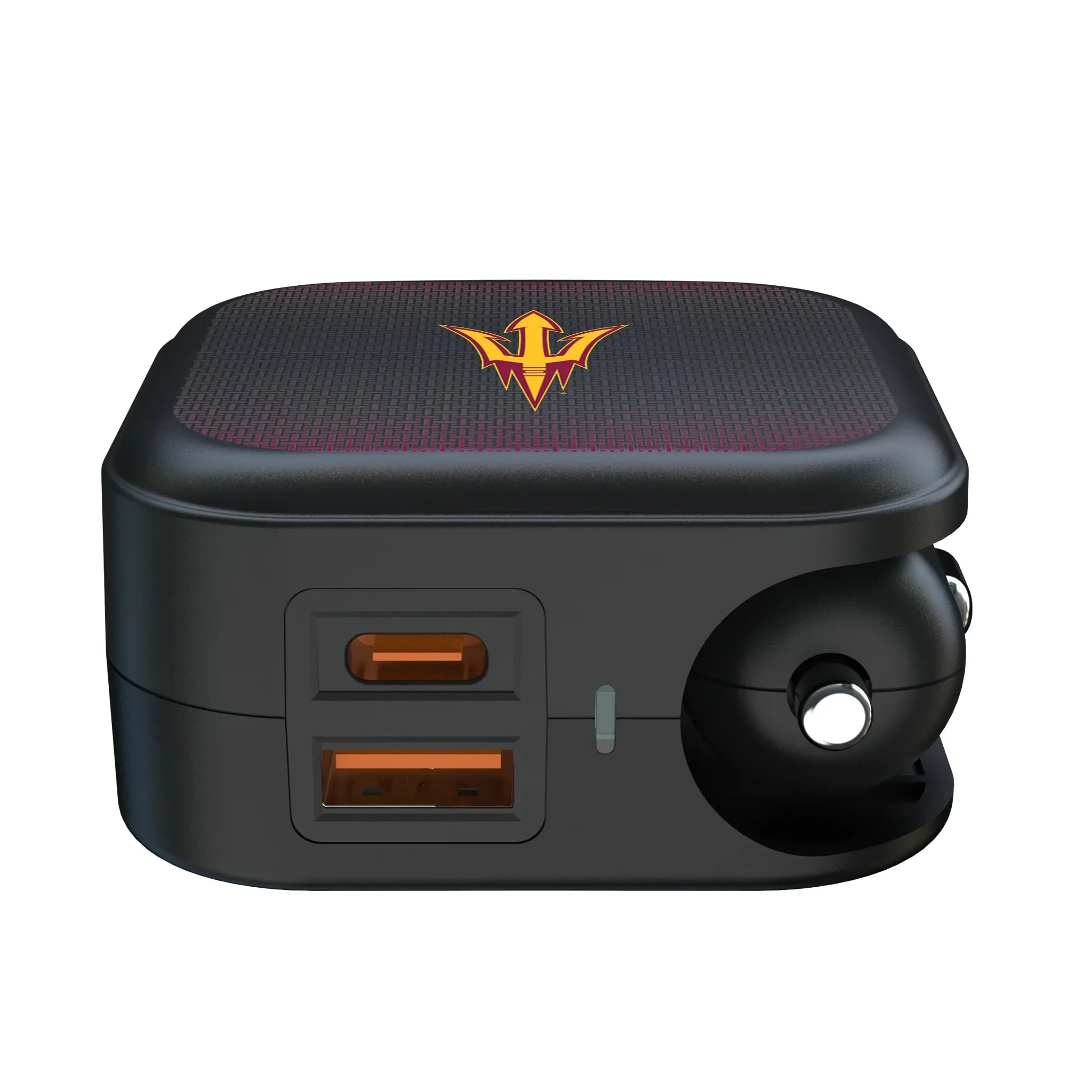 Arizona State University Sun Devils Linen 2 in 1 USB A/C Charger