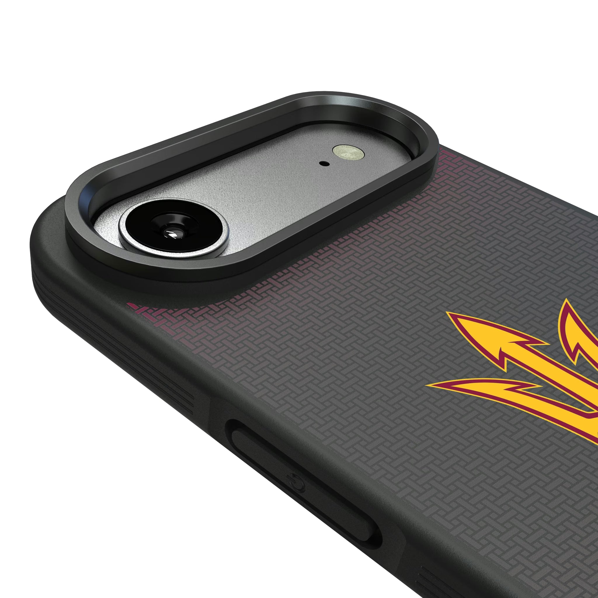 Arizona State University Sun Devils Linen iPhone Bump Phone Case for Apple iPhone - Detail#Device_iPhone Air