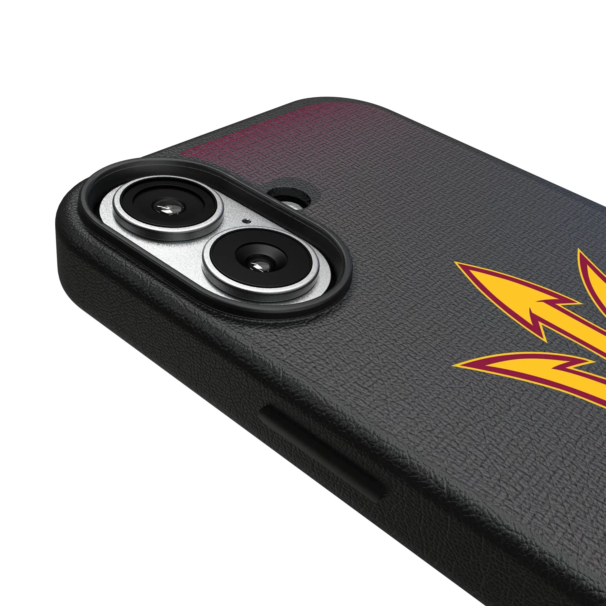 Arizona State University Sun Devils Linen iPhone MagSafe Compatible Phone Case for Apple iPhone - Detail#Device_iPhone 17