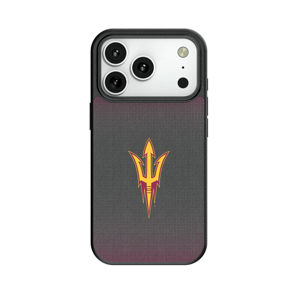 Arizona State University Sun Devils Linen MagSafe Compatible Phone Case for Apple iPhone