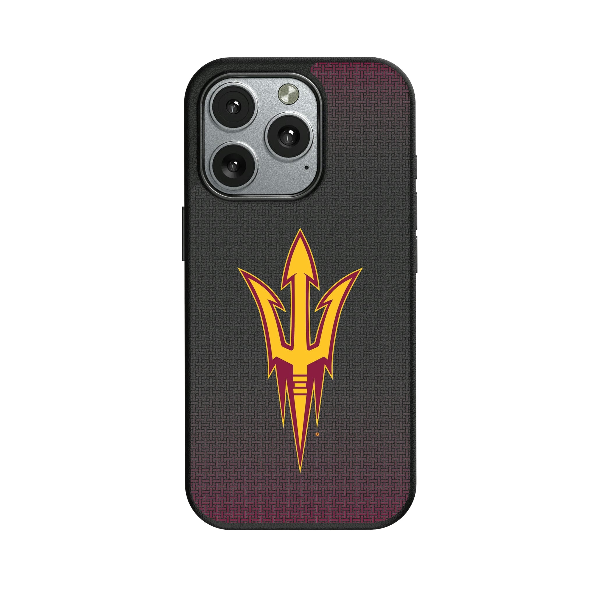 Arizona State University Sun Devils Linen iPhone MagSafe Compatible Phone Case for Apple iPhone