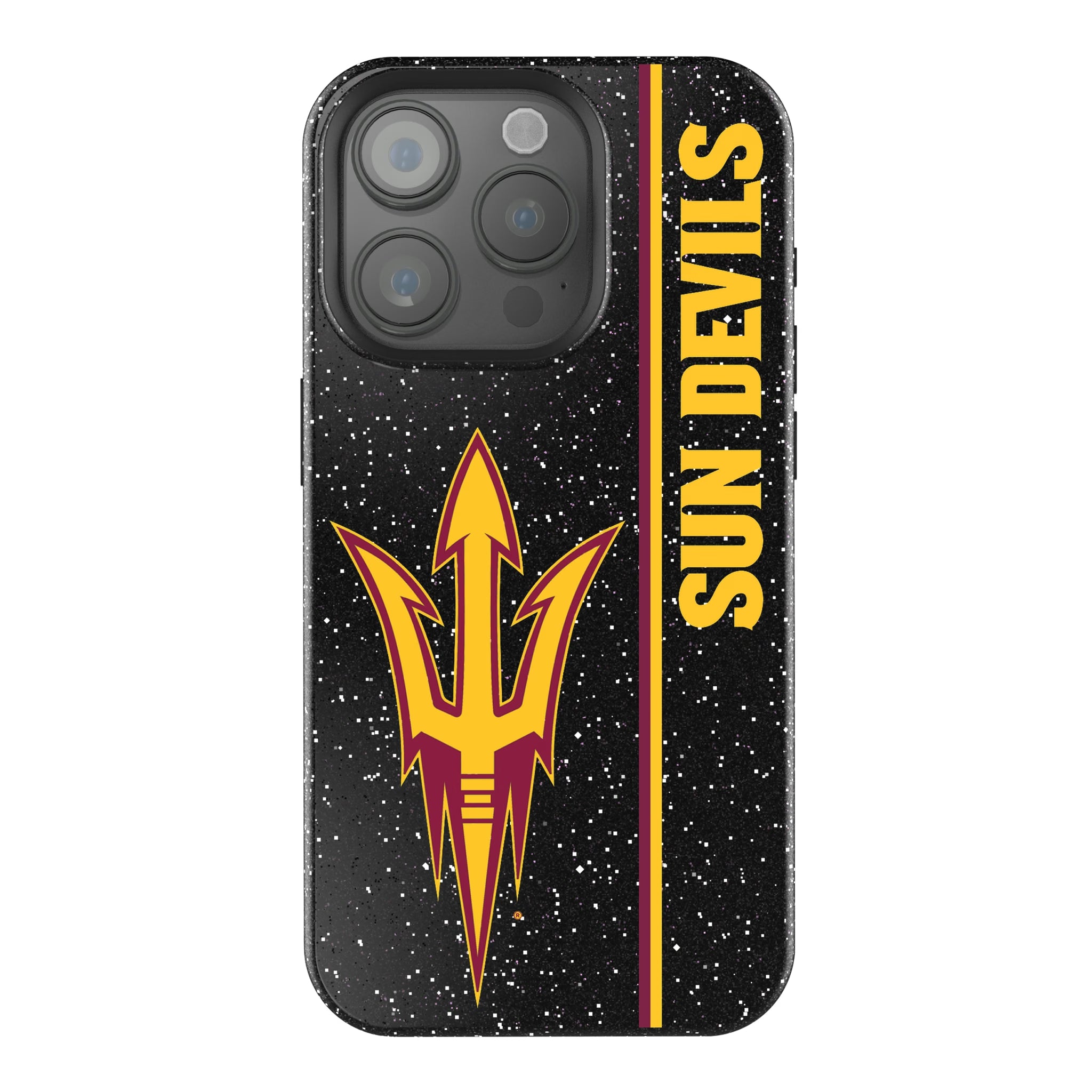 Arizona State University Sun Devils Sidebar iPhone Bling Phone Case for Apple iPhone
