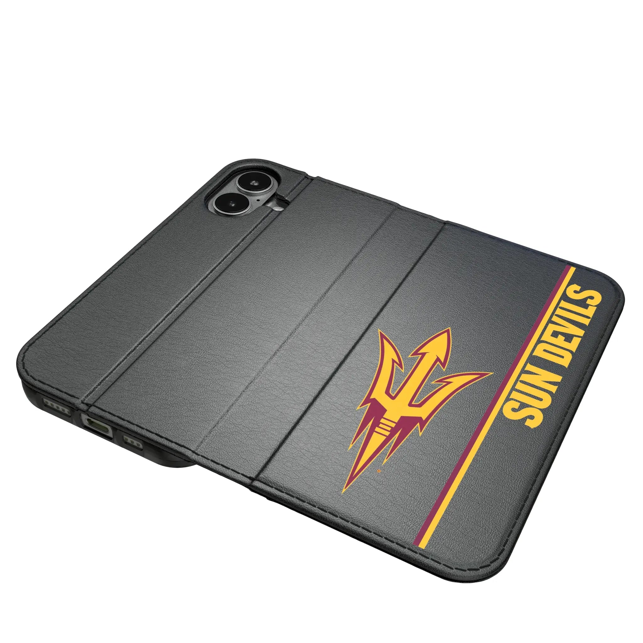 Arizona State University Sun Devils Sidebar iPhone Folio Phone Case for Apple iPhone#Device_iPhone 17