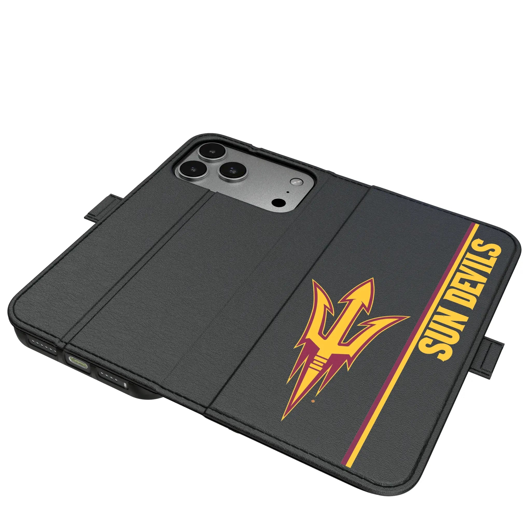 Arizona State University Sun Devils Sidebar iPhone Folio Phone Case for Apple iPhone#Device_iPhone 17 Pro Max