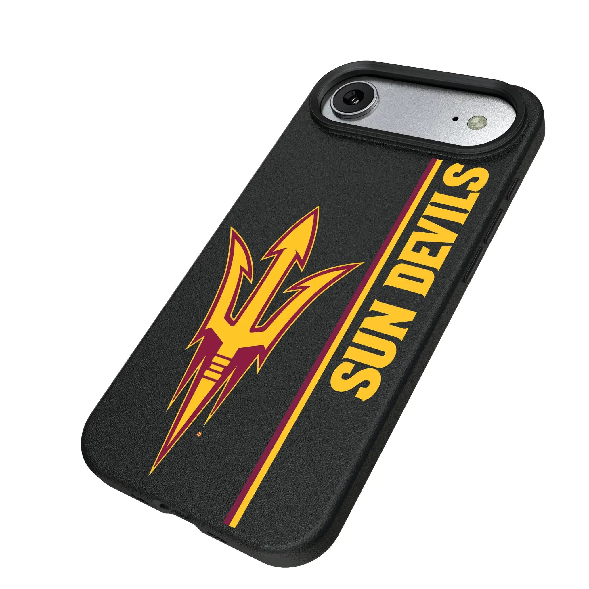 Arizona State University Sun Devils Sidebar iPhone MagSafe Compatible Phone Case for Apple iPhone - Isometric View#Device_iPhone Air