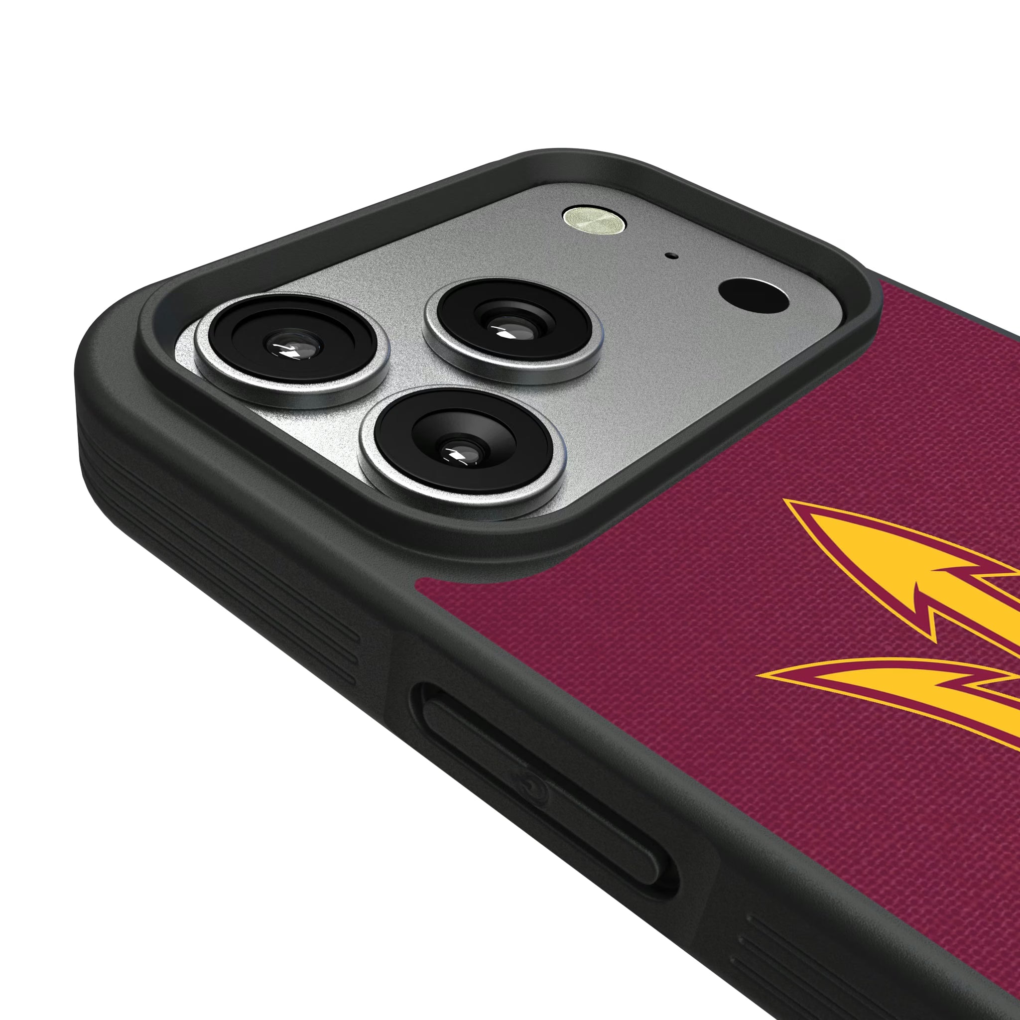 Arizona State University Sun Devils Solid iPhone Bump Phone Case for Apple iPhone - Detail#Device_iPhone 17 Pro