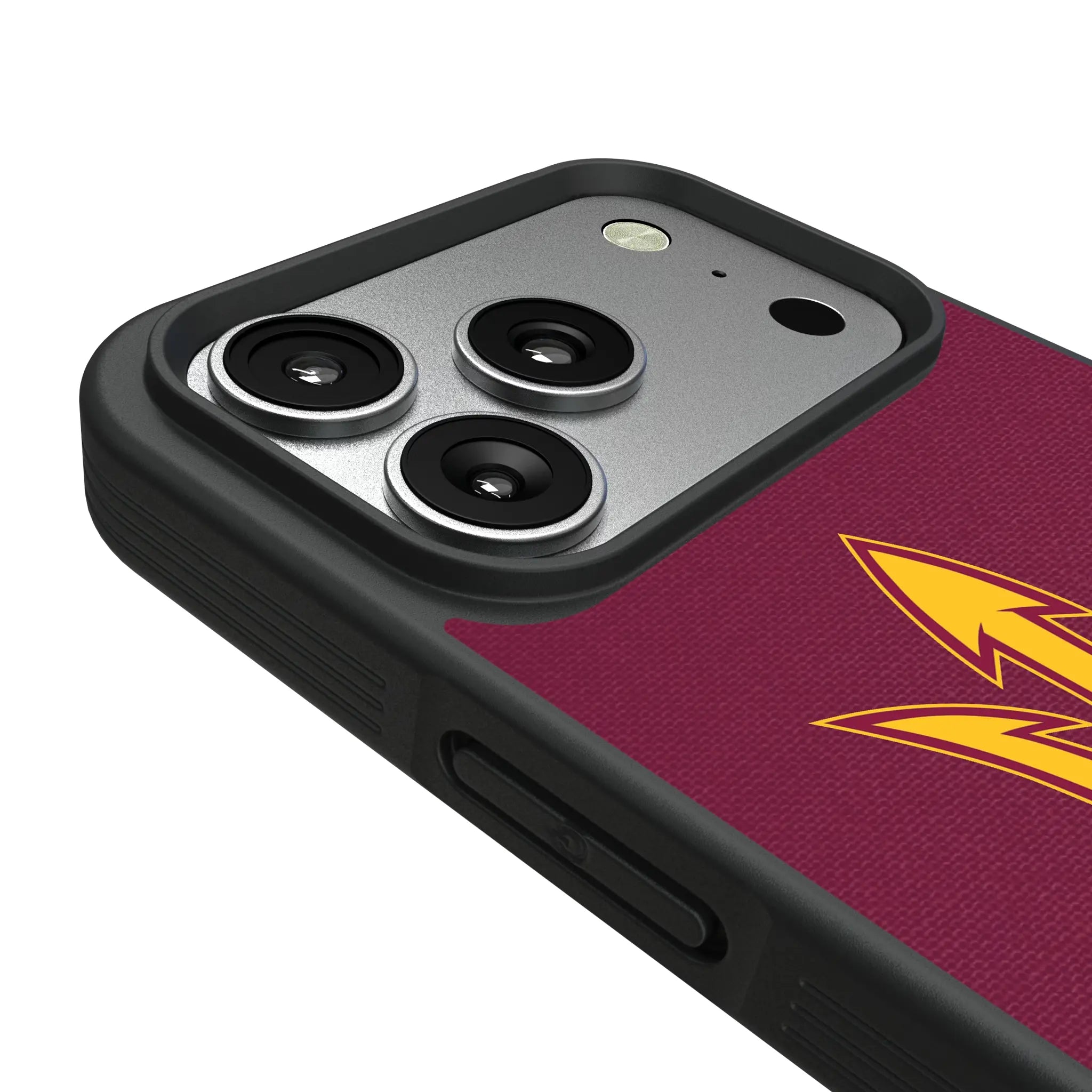 Arizona State University Sun Devils Solid iPhone Bump Phone Case for Apple iPhone - Detail#Device_iPhone 17 Pro