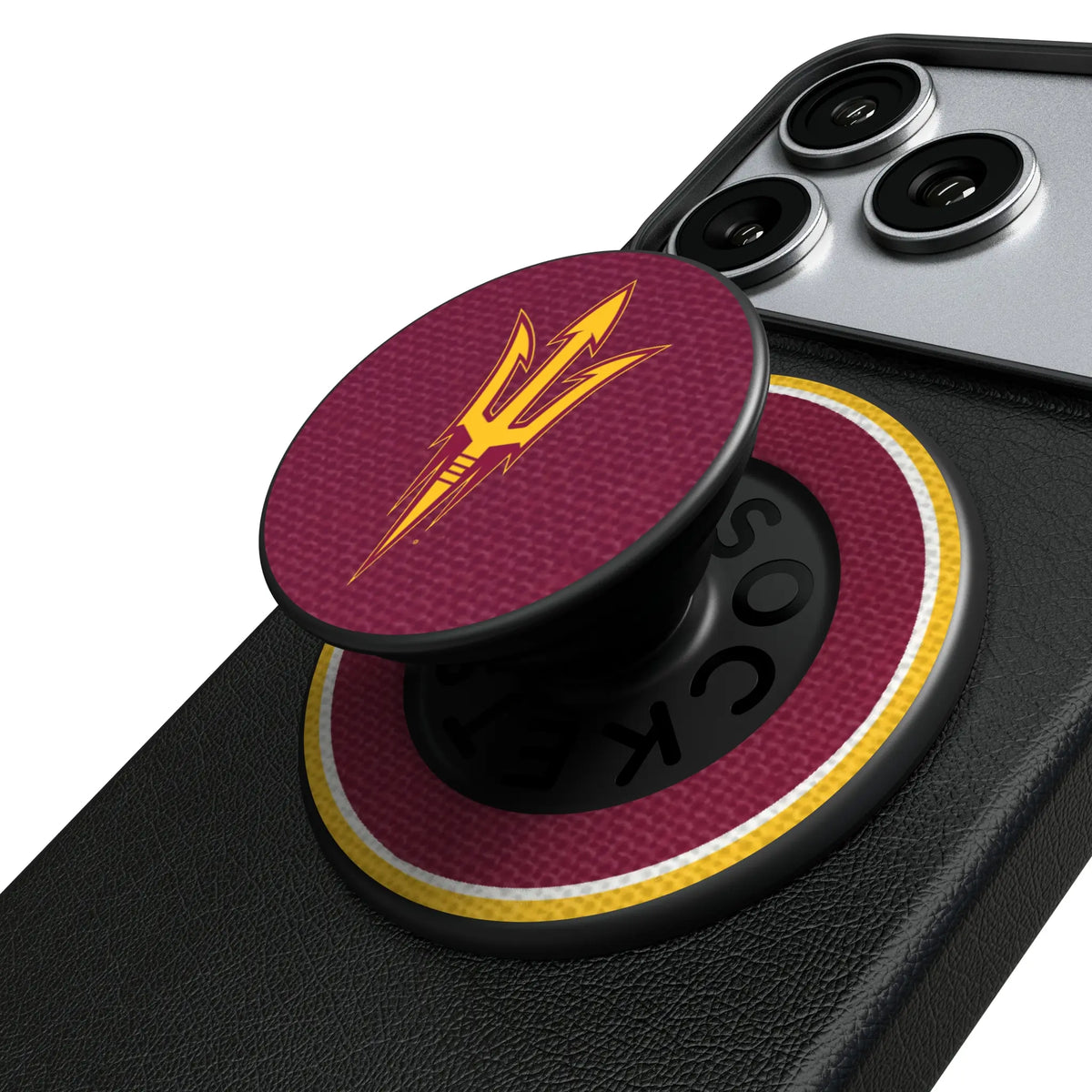 Arizona State University Sun Devils Stripe Popsockets Round Magnetic