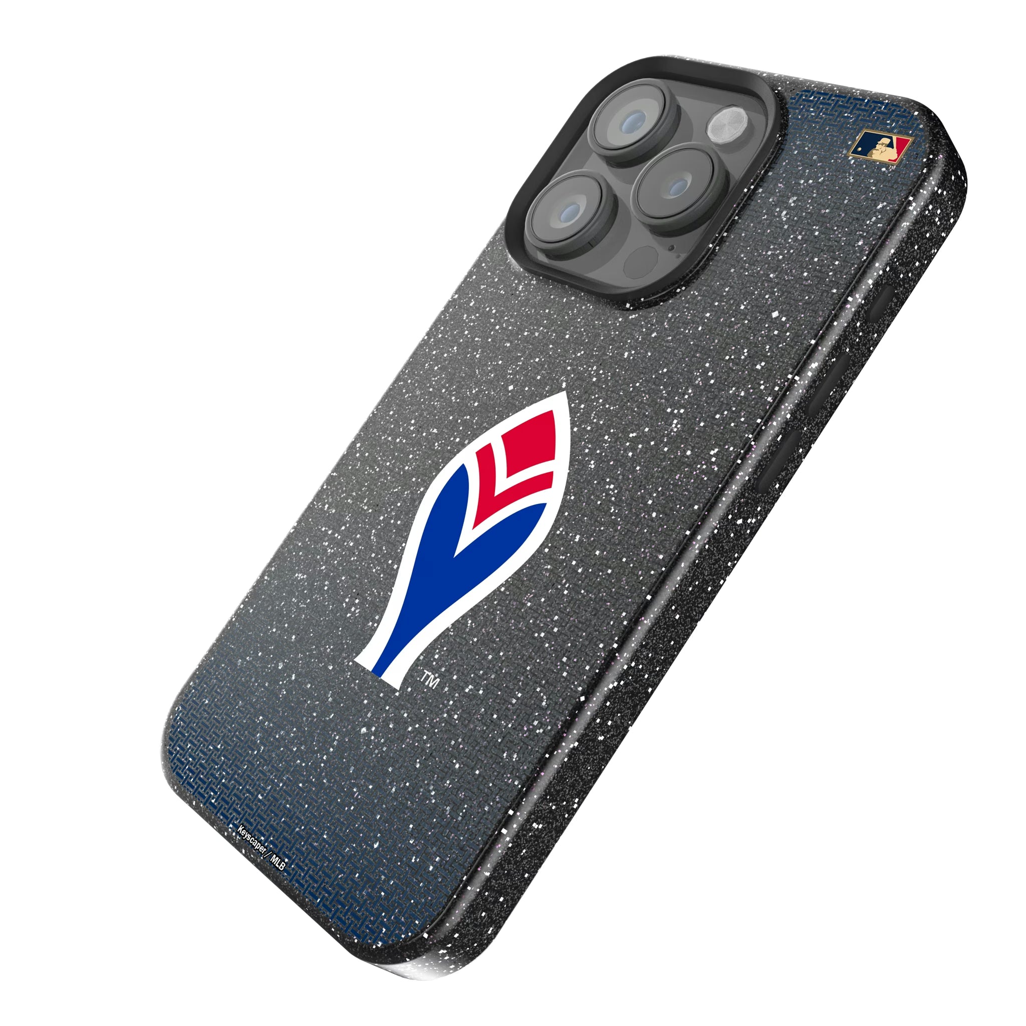 Atlanta Braves 1972-1975 - Cooperstown Collection Linen iPhone Bling Phone Case for Apple iPhone - Isometric View