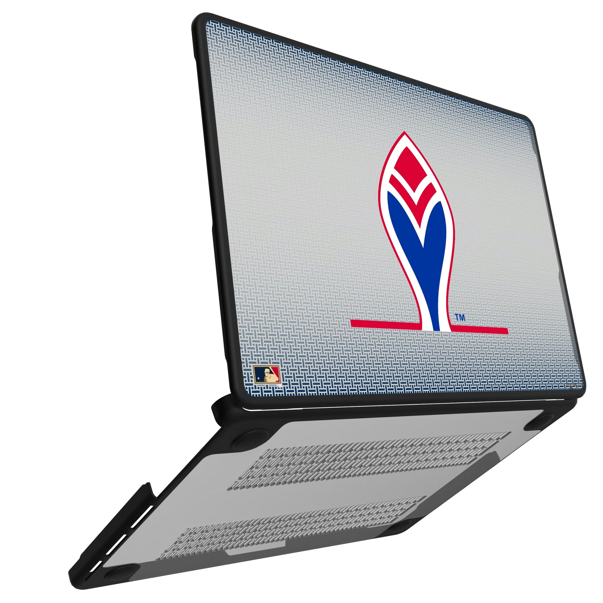 Atlanta Braves 1972-1975 - Cooperstown Collection Linen MacBook Laptop Case for Apple MacBook#Device_MacBook Pro (14-inch, 2021) / MacBook Pro (14-inch, 2023) / MacBook Pro (14-inch, 2024)