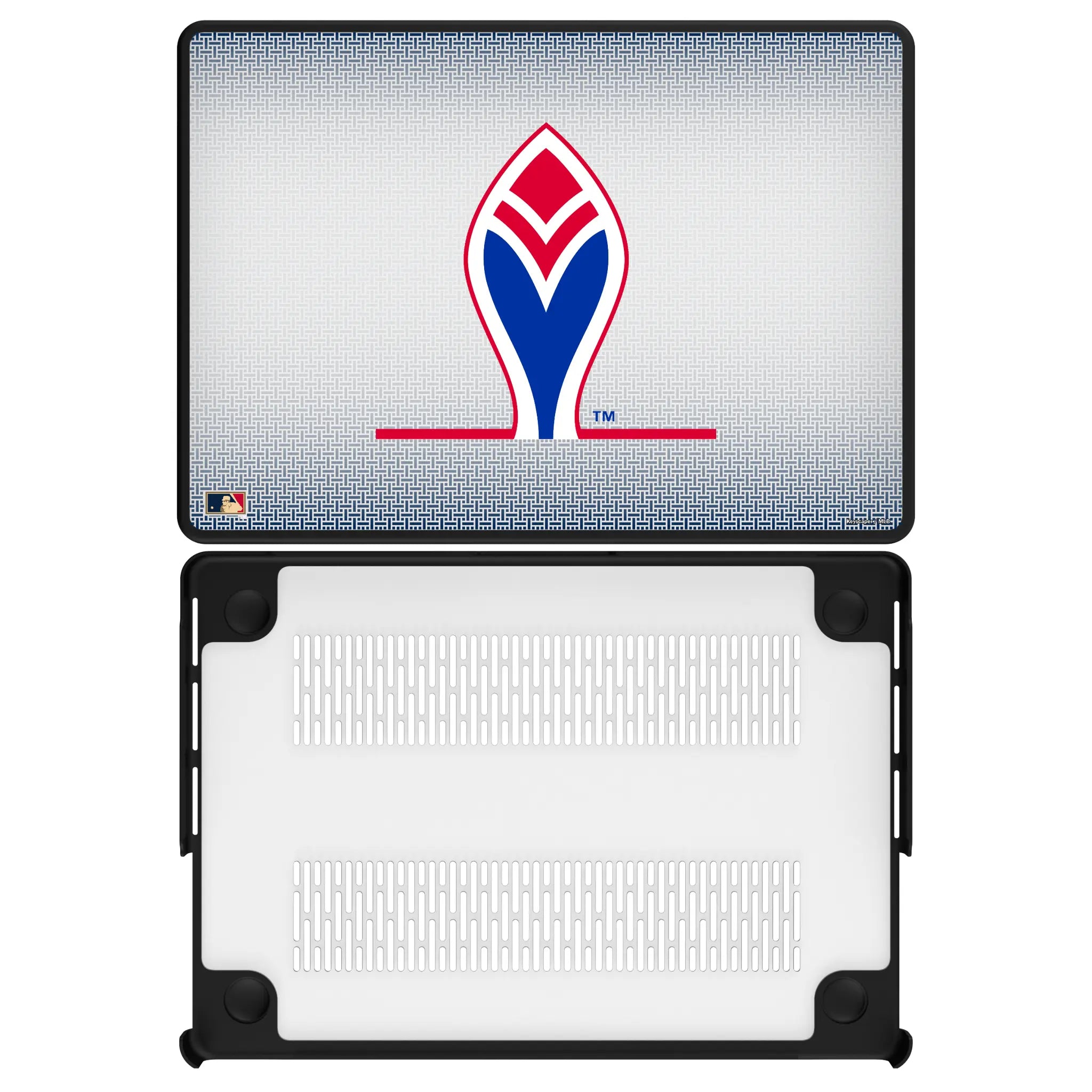 Atlanta Braves 1972-1975 - Cooperstown Collection Linen MacBook Laptop Case for Apple MacBook