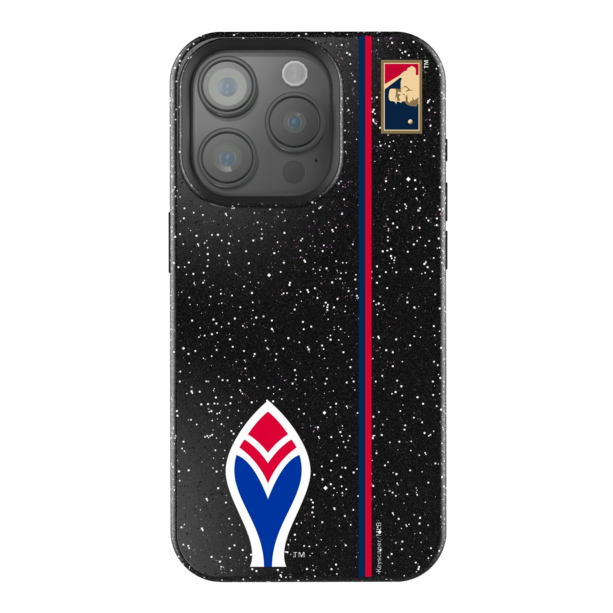 Atlanta Braves 1972-1975 - Cooperstown Collection Sidebar iPhone Bling Phone Case for Apple iPhone