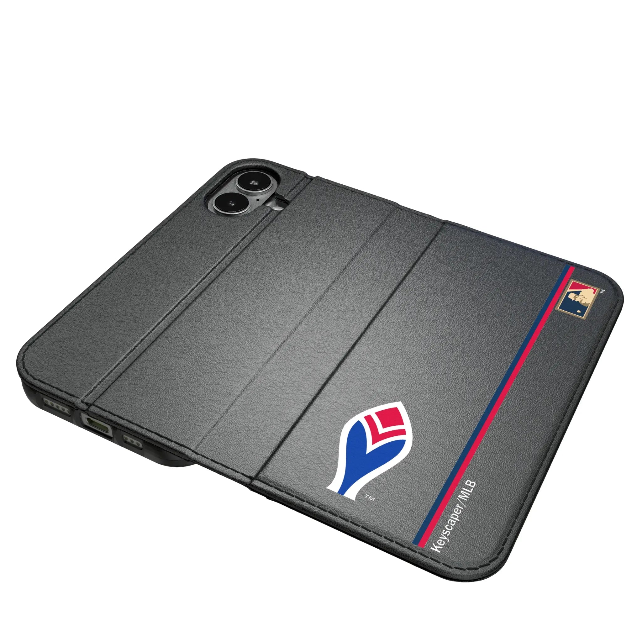 Atlanta Braves 1972-1975 - Cooperstown Collection Sidebar iPhone Folio Phone Case for Apple iPhone#Device_iPhone 17