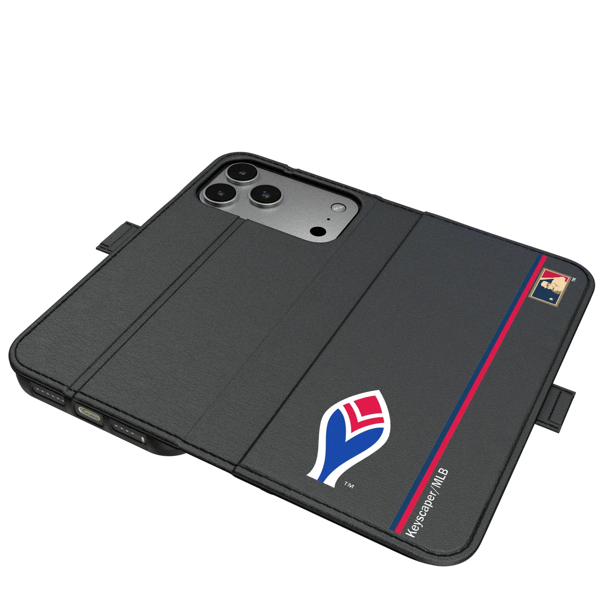 Atlanta Braves 1972-1975 - Cooperstown Collection Sidebar iPhone Folio Phone Case for Apple iPhone#Device_iPhone 17 Pro Max